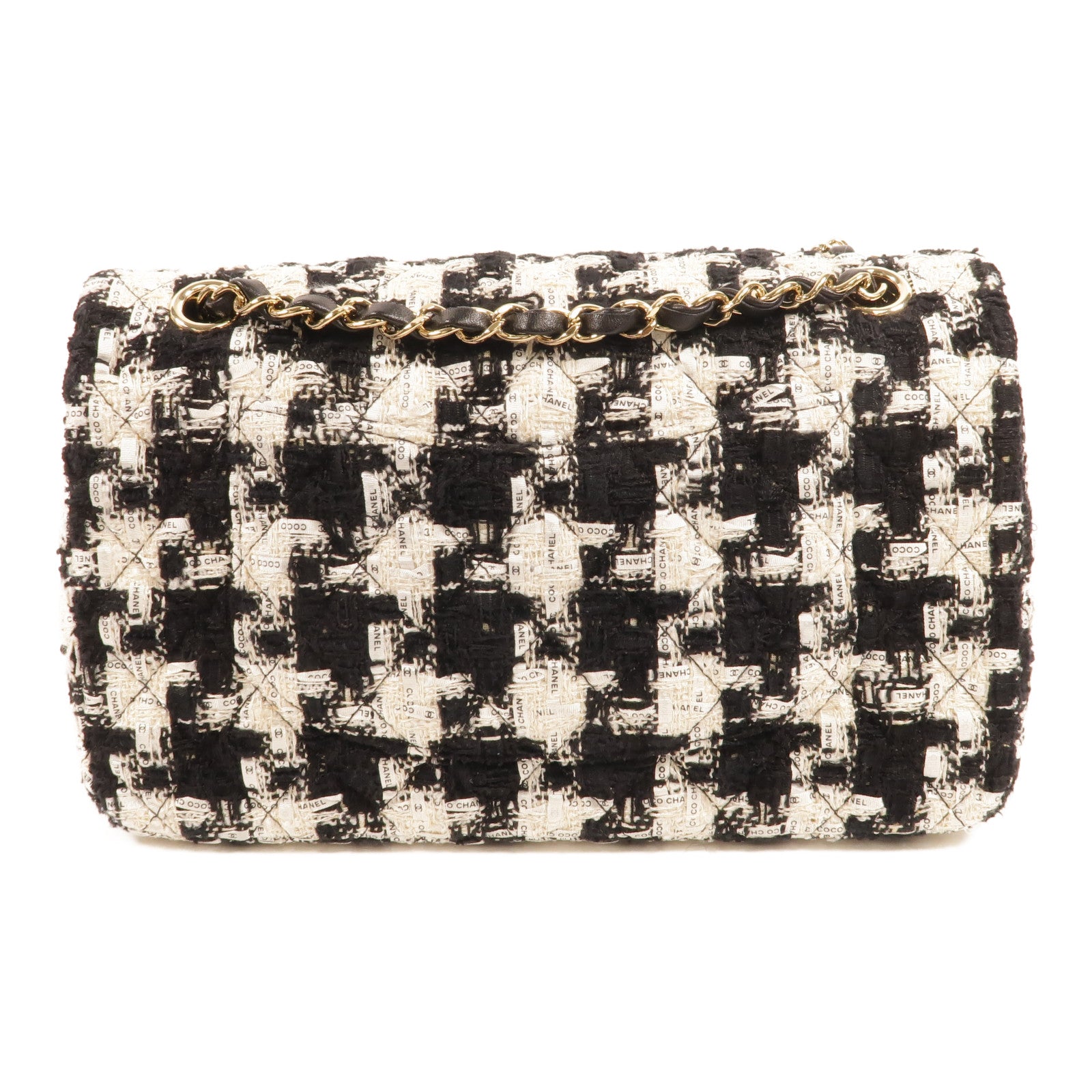 CHANEL Tweed Classic 25鏈帶肩背袋