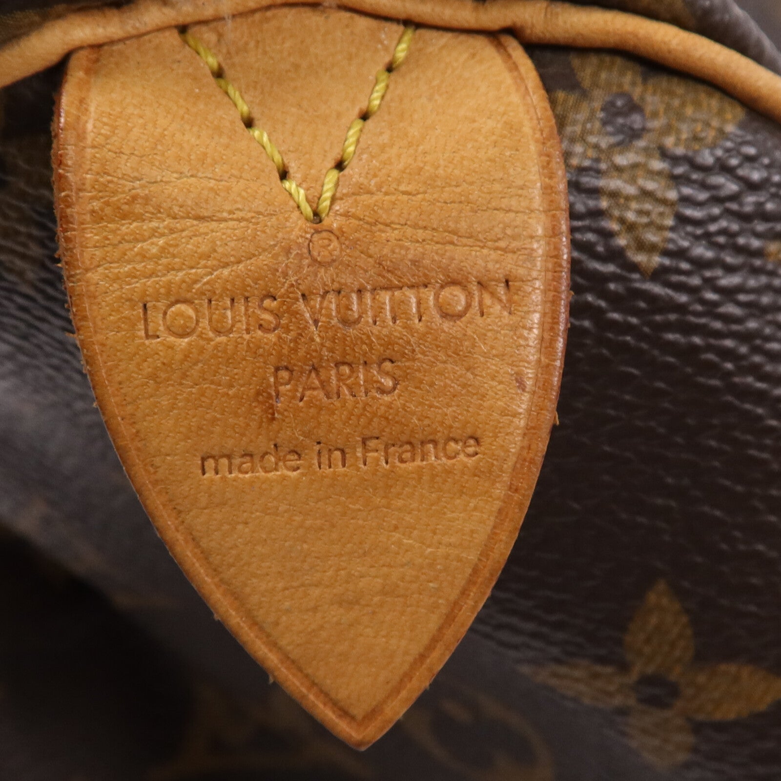 LOUIS VUITTON Monogram Speedy 30金扣手挽袋