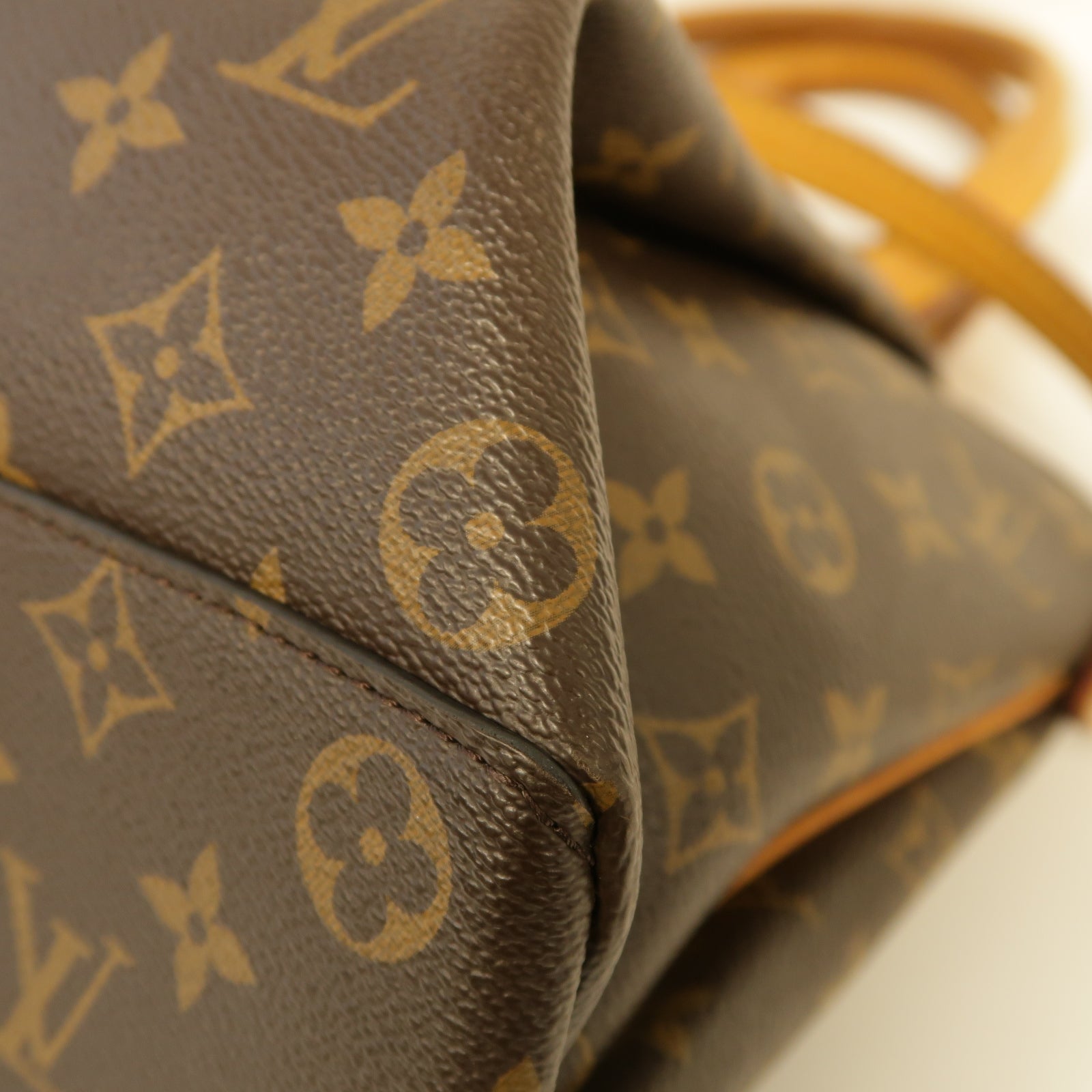LOUIS VUITTON 【激減優惠】Monogram Rivoli MM金扣手挽肩背兩用袋棕色
