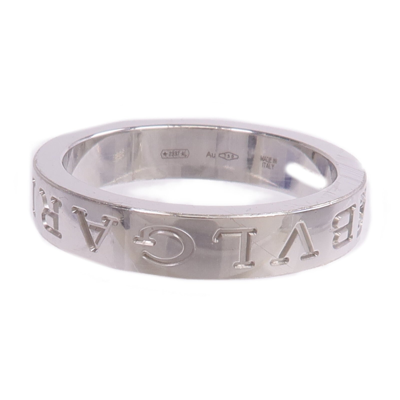 BVLGARI 18K白金B.zero1 Ring鑽石戒指US#7