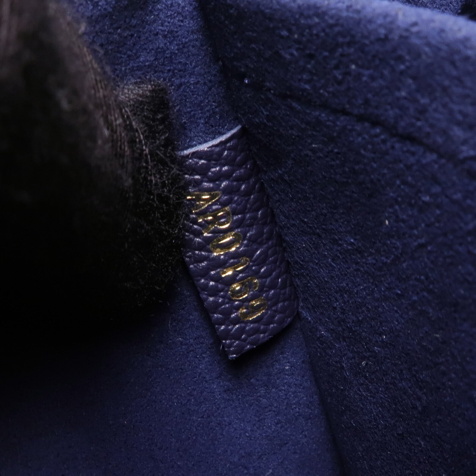 LOUIS VUITTON Monogram Empreinte Marignan金扣手挽肩背兩用袋