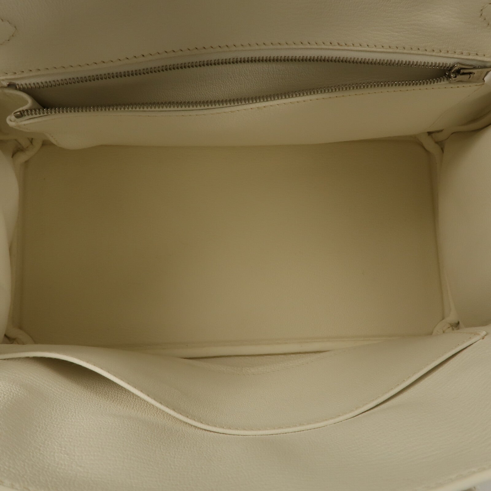 HERMES Epsom皮革Birkin 30手挽袋Blanc