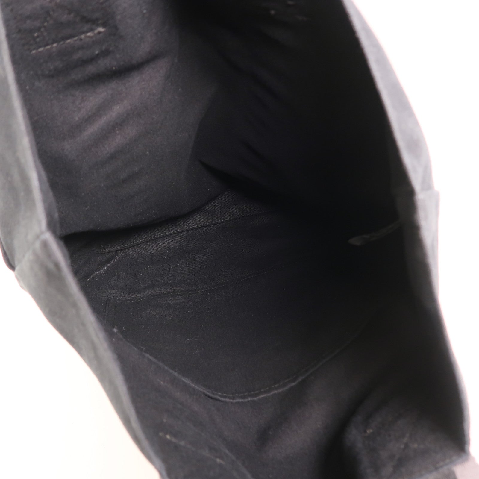 HERMES 帆布Fourre Tout Cabas手挽袋Black