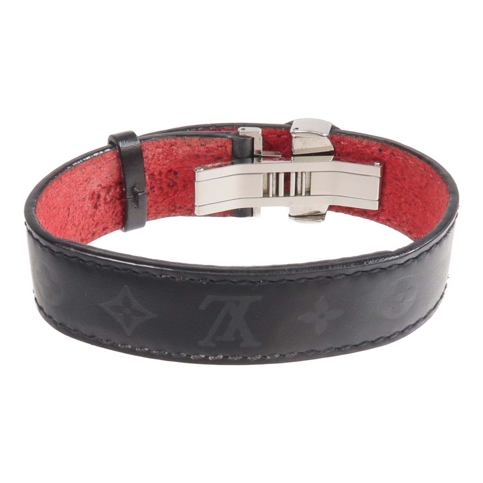 LOUIS VUITTON 【激減優惠】Monogram Matte Vous Good Luck Bracelet銀扣手帶