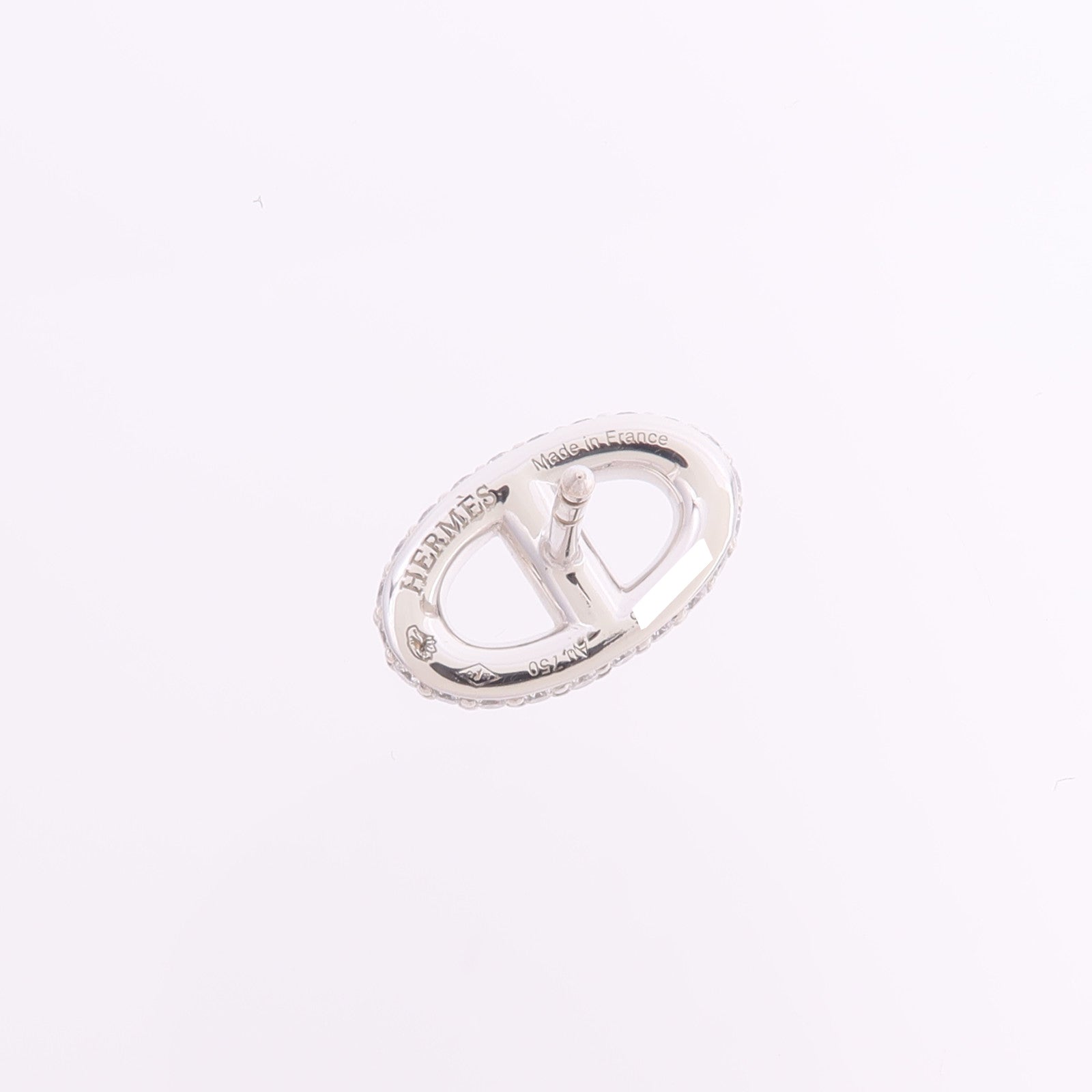 HERMES 18K白金Farandole Earrings鑽石耳環