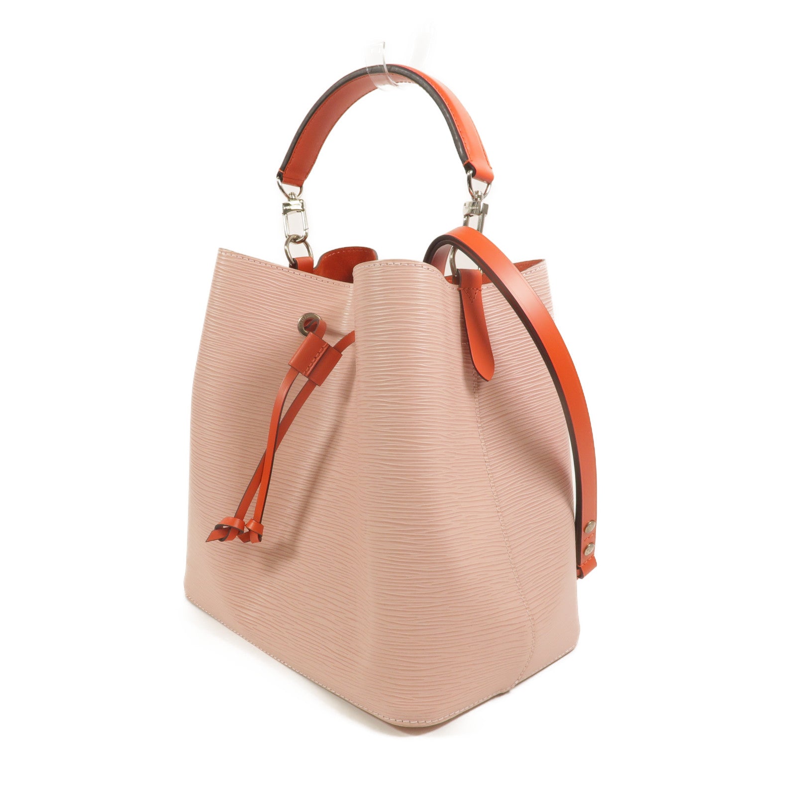 LOUIS VUITTON Epi Neo Noe銀扣手挽肩背兩用袋