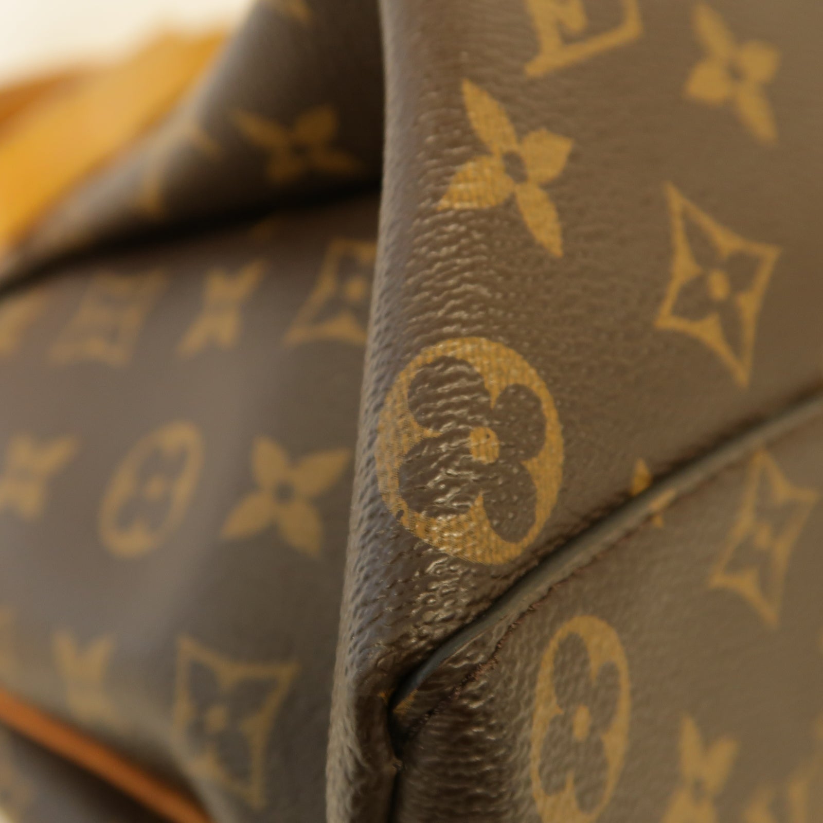 LOUIS VUITTON 【激減優惠】Monogram Rivoli MM金扣手挽肩背兩用袋棕色