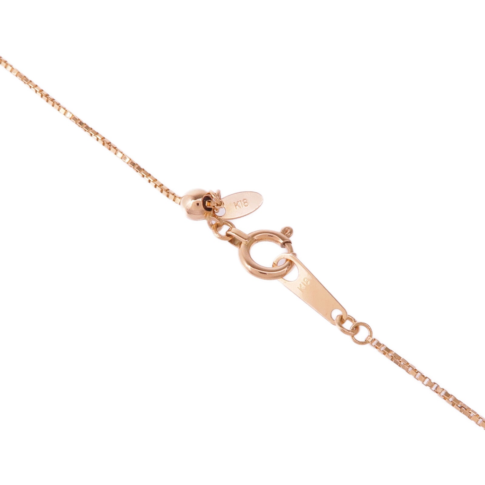 JEWELRY 18K玫瑰金Tanzanite Diamond Necklace坦桑石/鑽石項鍊