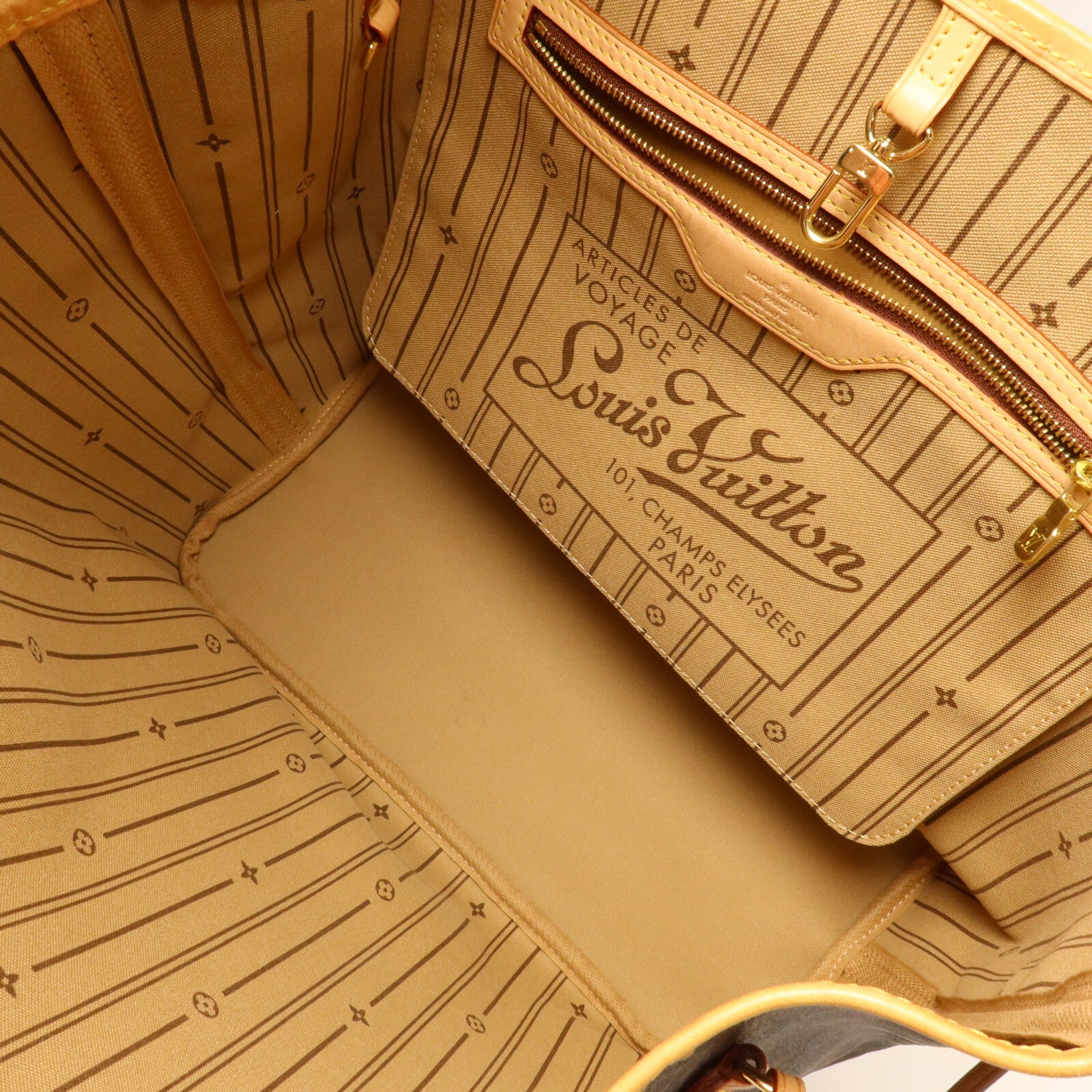 LOUIS VUITTON Monogram Neverfull MM手挽袋
