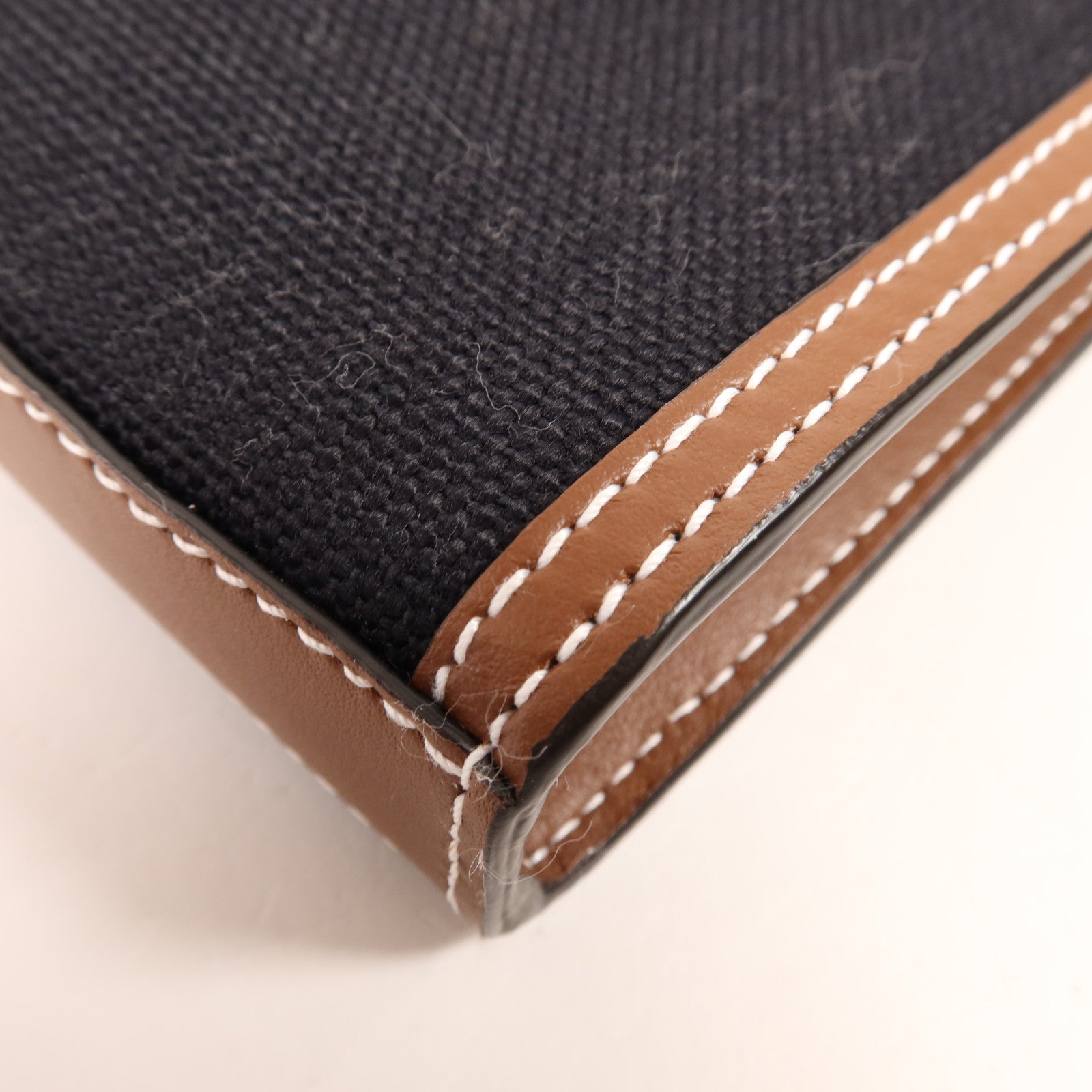 BURBERRY 帆布Shoulder Bag銀扣手挽肩背兩用袋