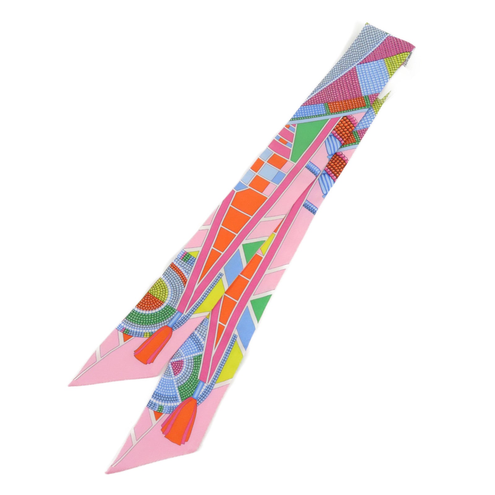 HERMES 絲質Twilly絲巾