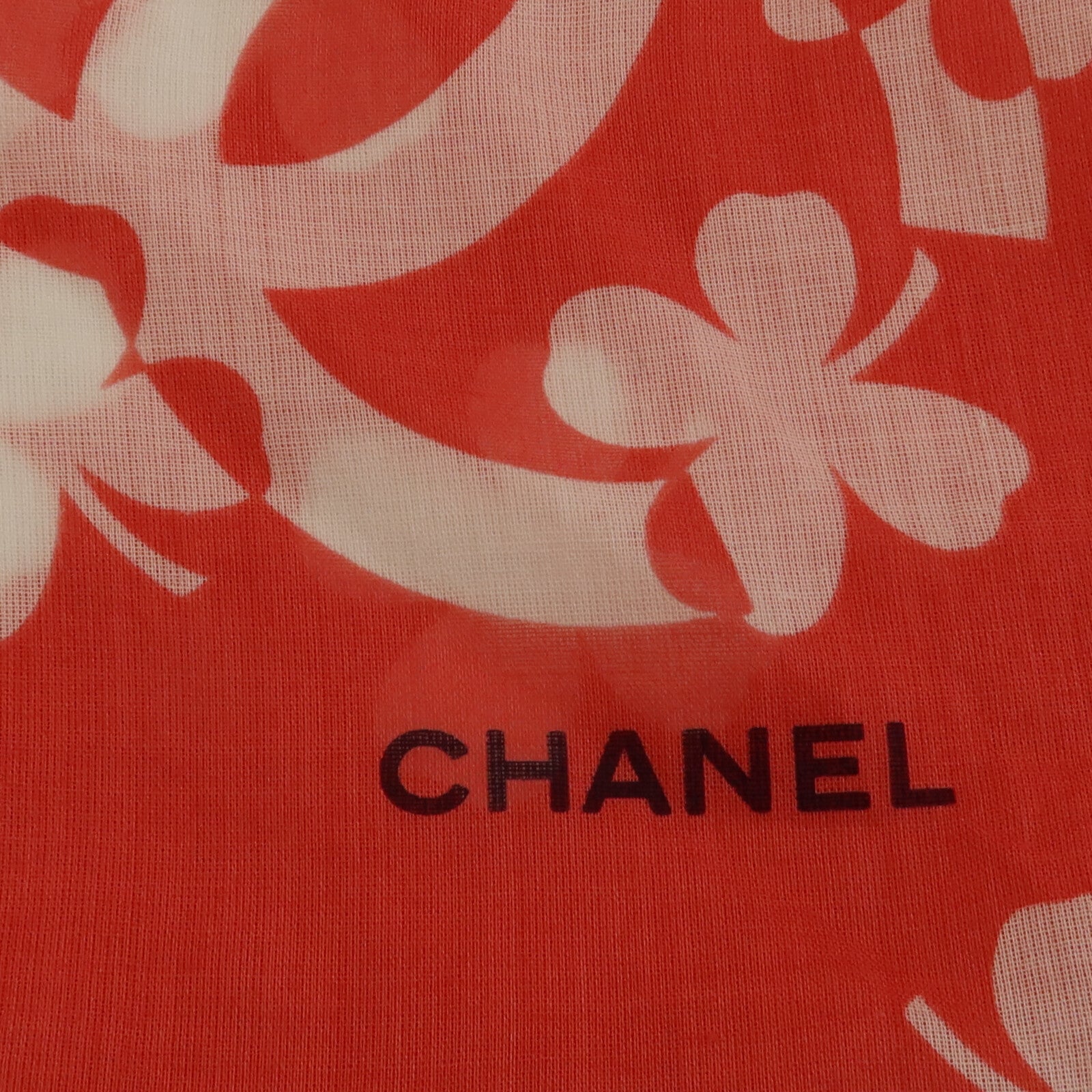 CHANEL 棉質Scarf 155x105cm圍巾