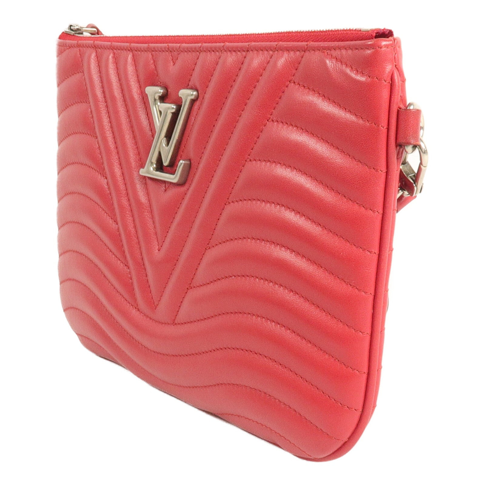 LOUIS VUITTON 牛皮皮革New Wave Clutch手拿包