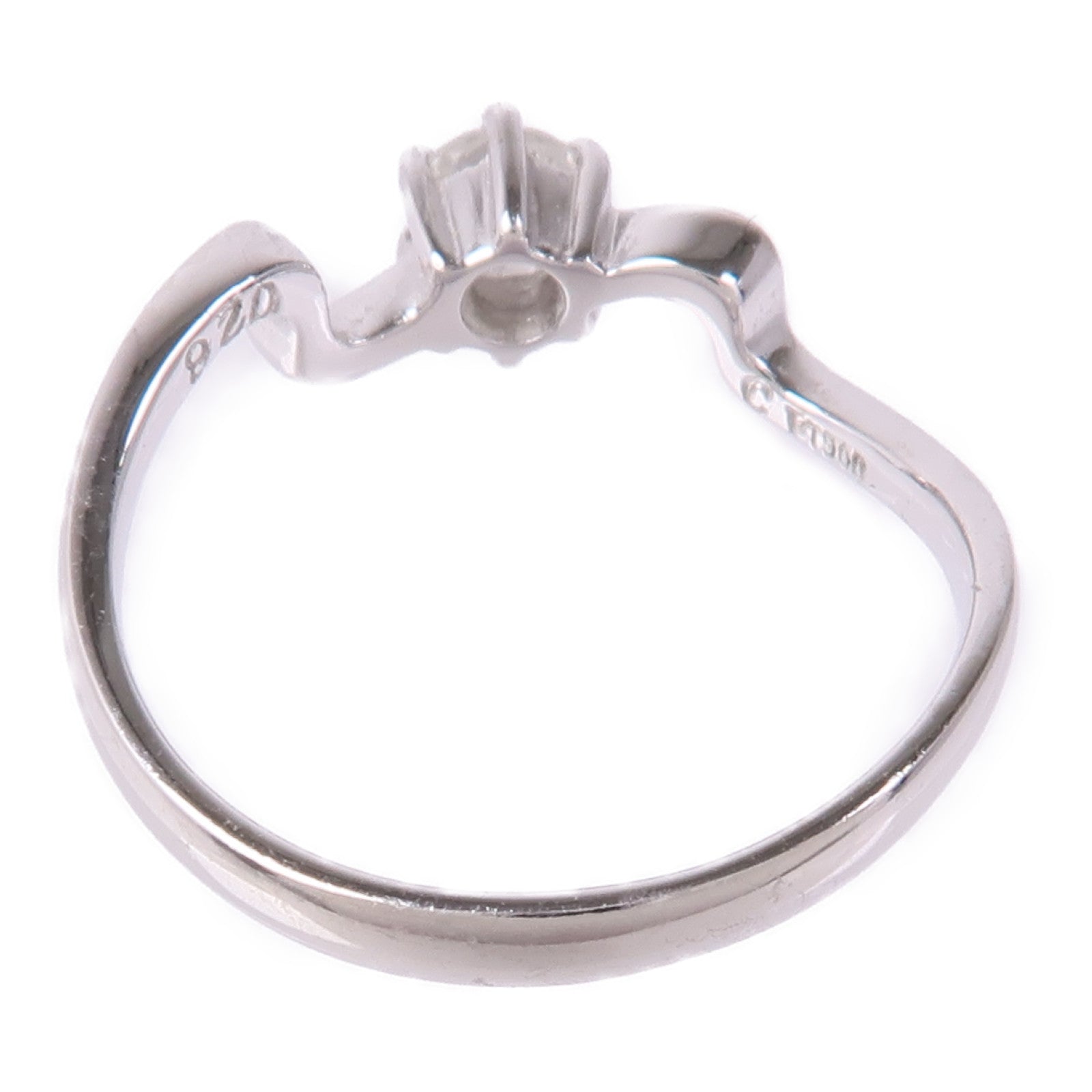 JEWELRY PT900鉑金Diamond Ring鑽石戒指US#6