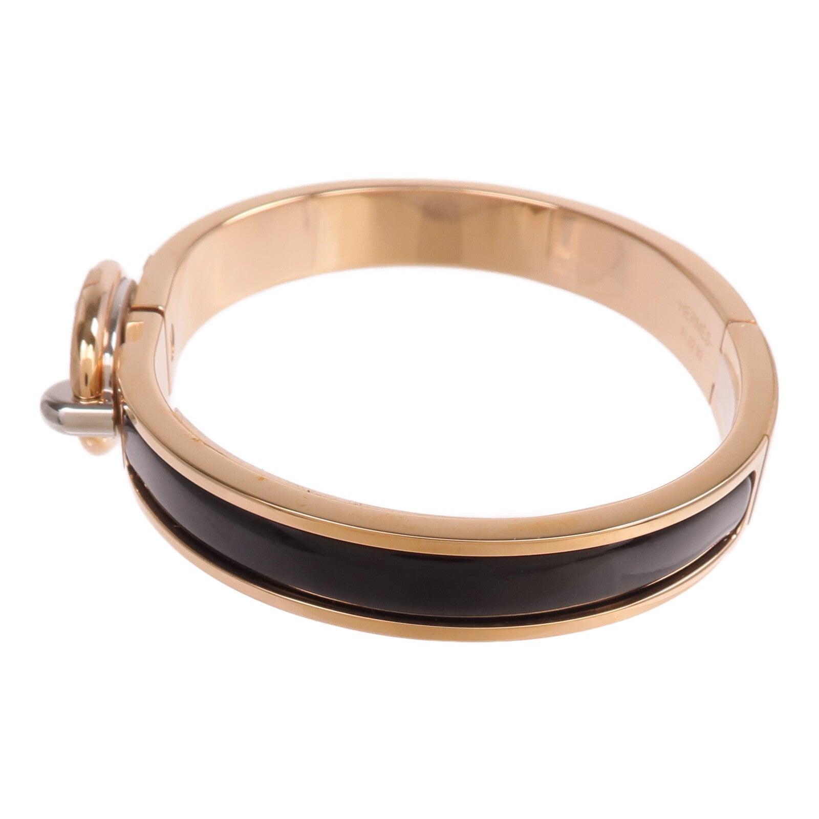 HERMES 金屬/琺瑯Mini Clic Chaine d'Ancre手鐲