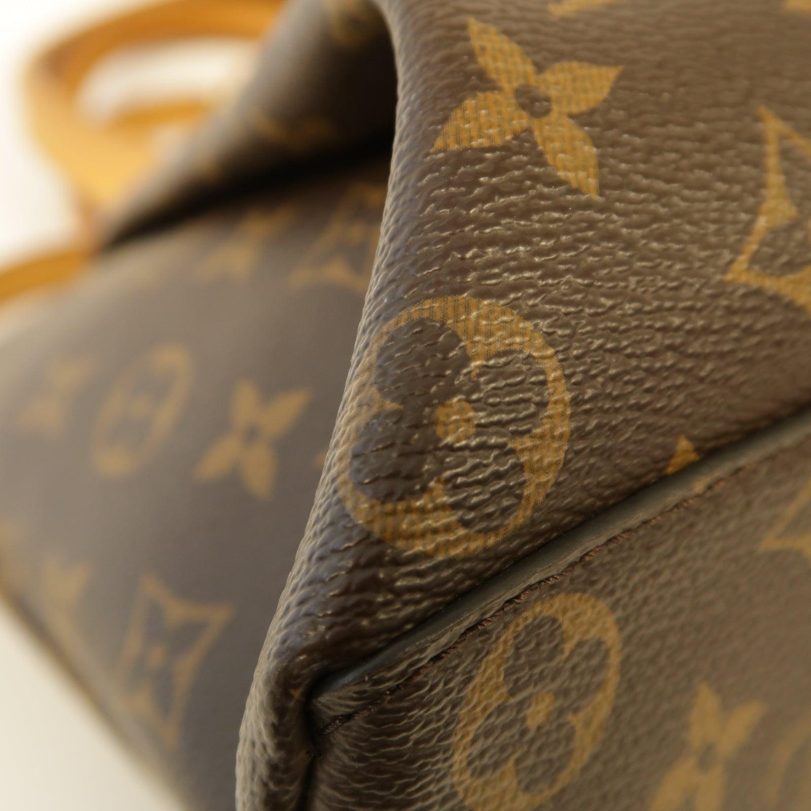 LOUIS VUITTON 【激減優惠】Monogram Rivoli MM金扣手挽肩背兩用袋棕色