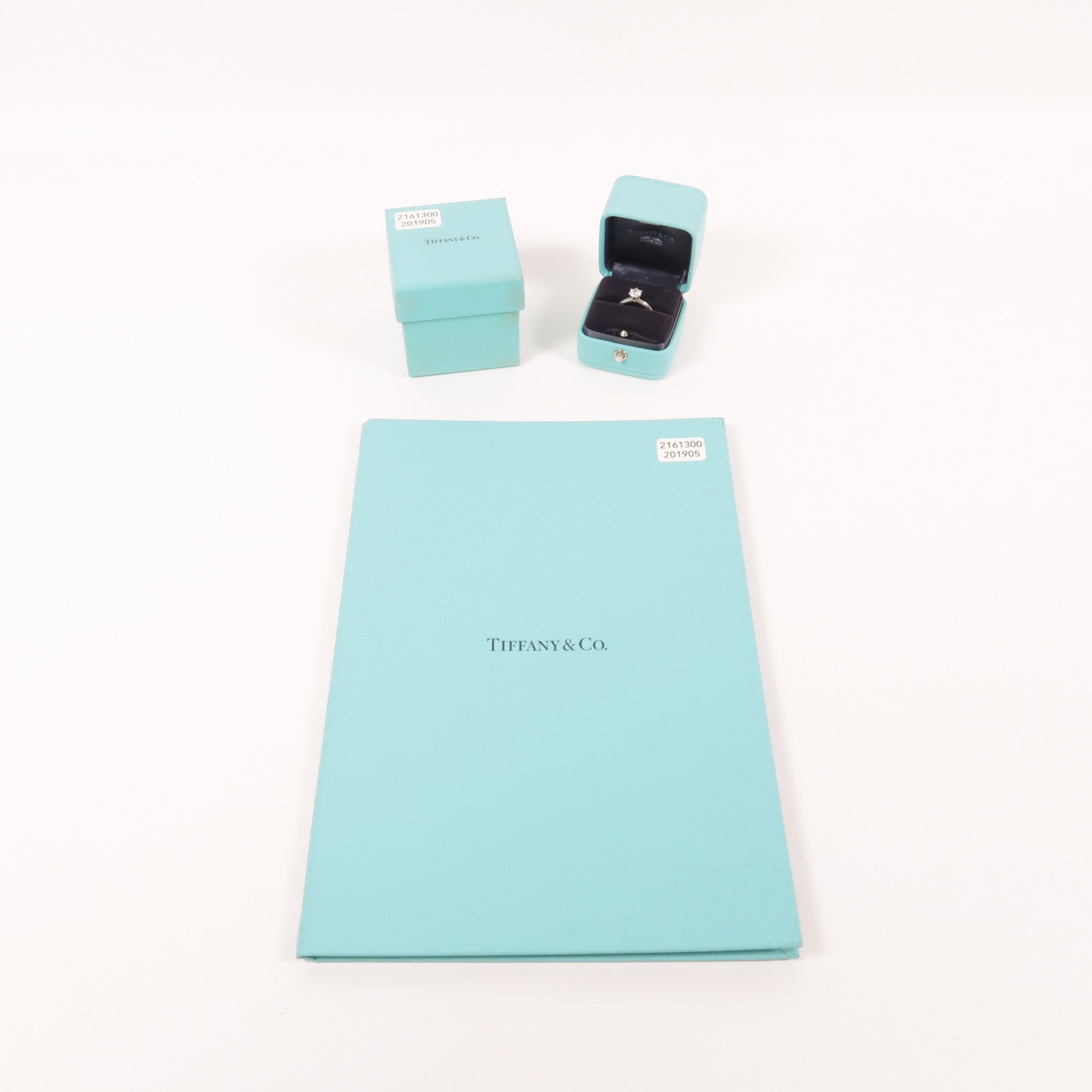 TIFFANY＆CO PT950鉑金Diamond Ring 0.72ct鑽石戒指US#4.75