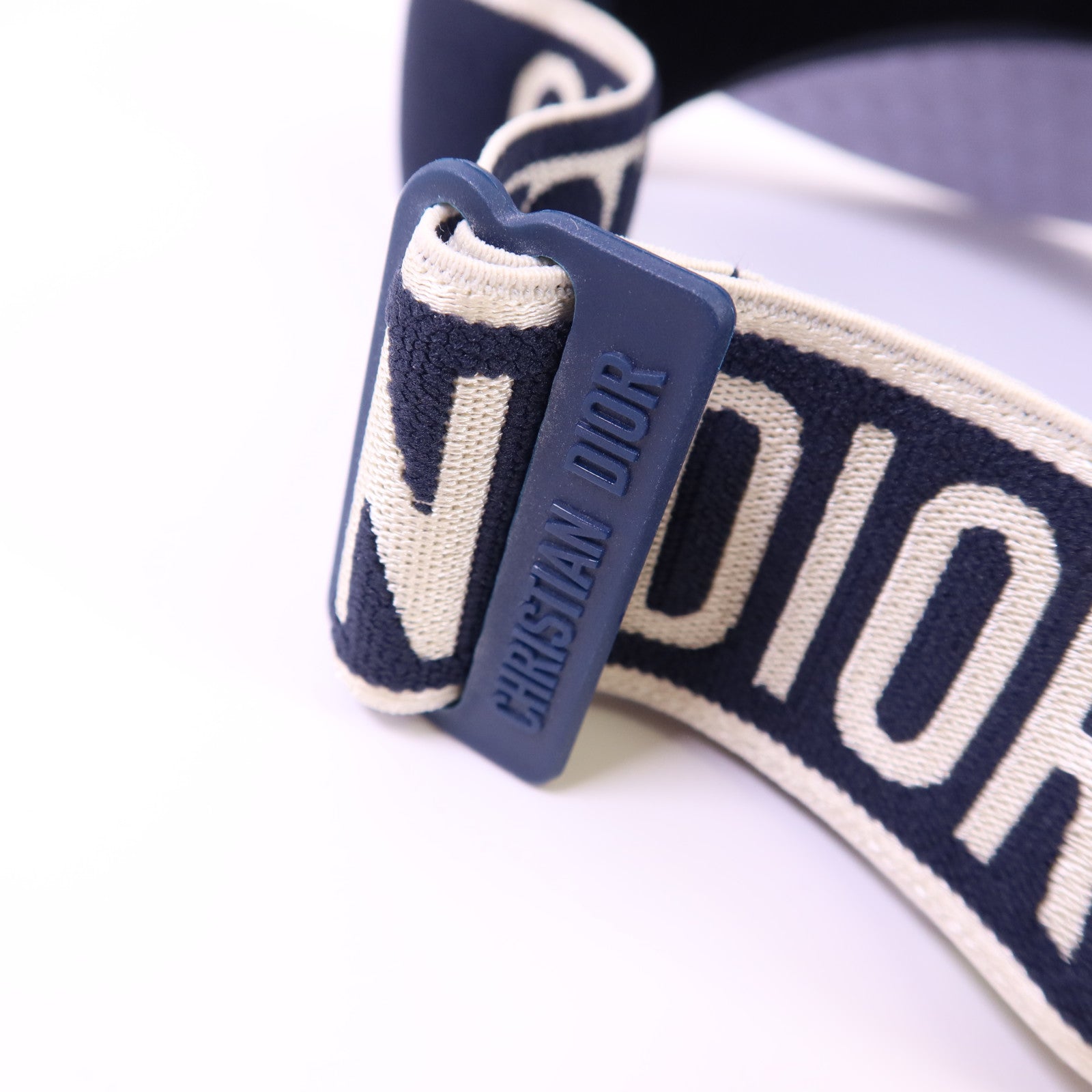 Dior PVC Blue Dior Oblique Visor Hat帽子