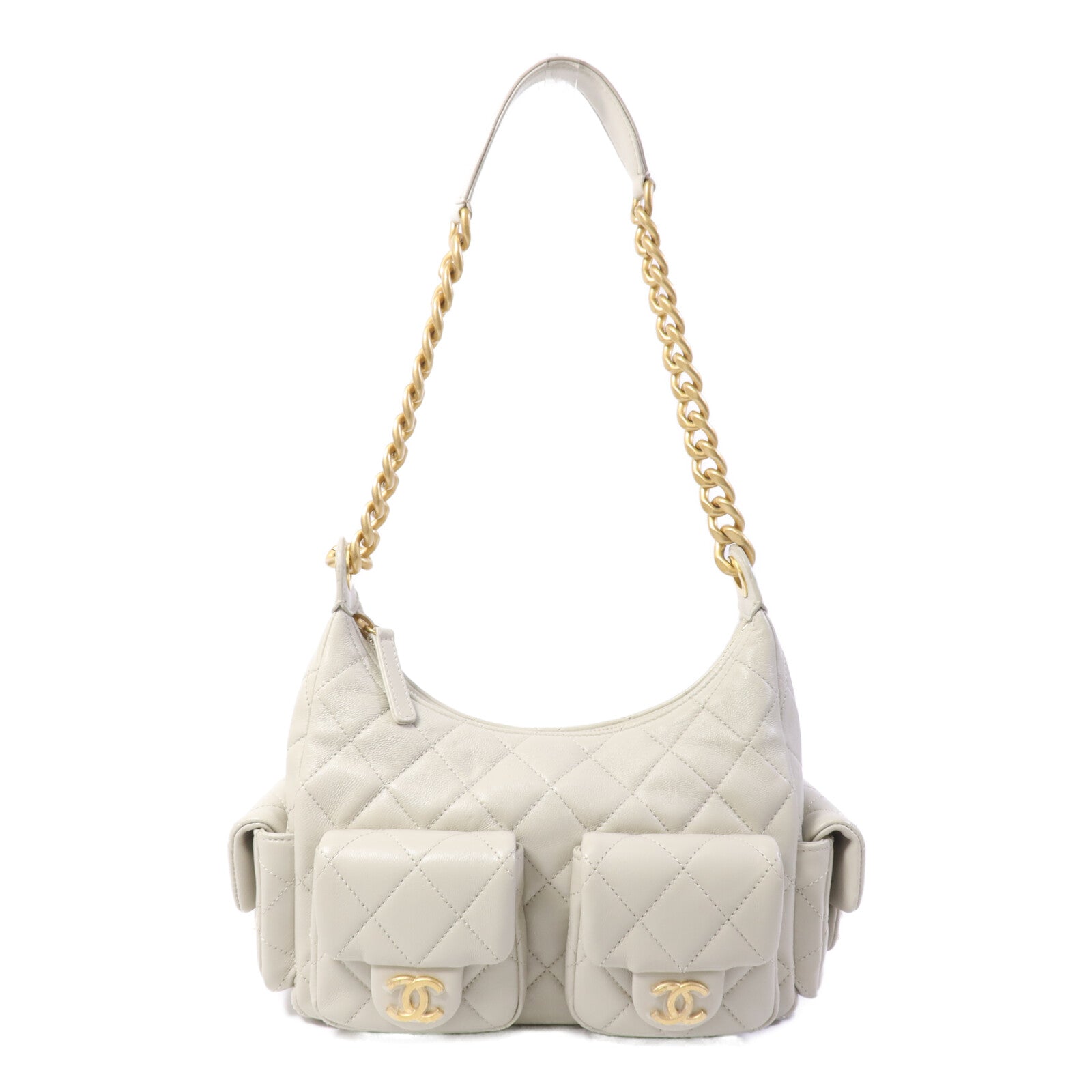 CHANEL 牛皮皮革Chanel 25 Small肩背袋