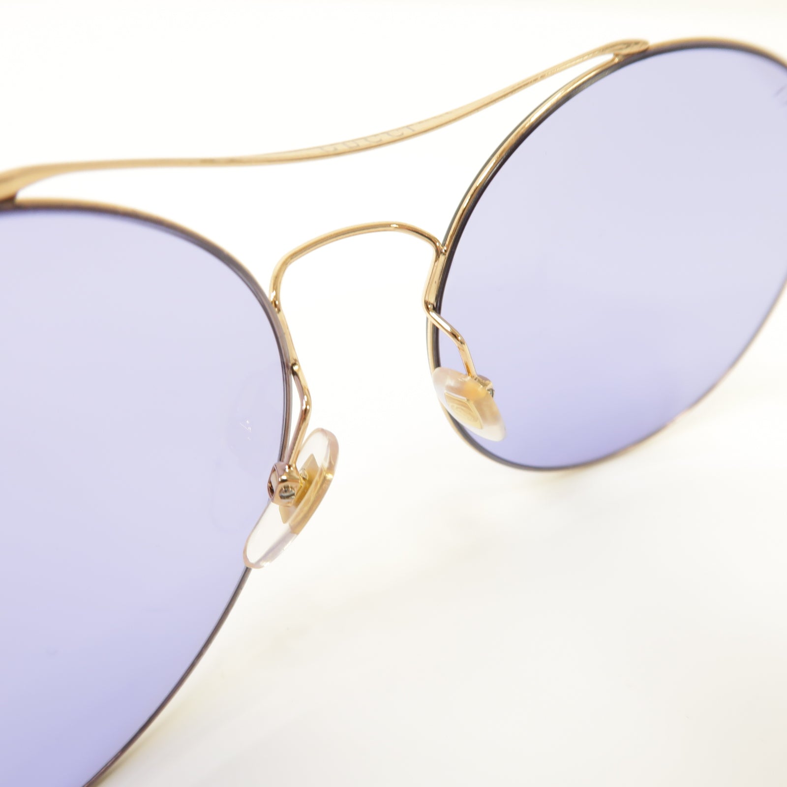 GUCCI 【激減優惠】PVC Sunglasses太陽眼鏡藍色/金色