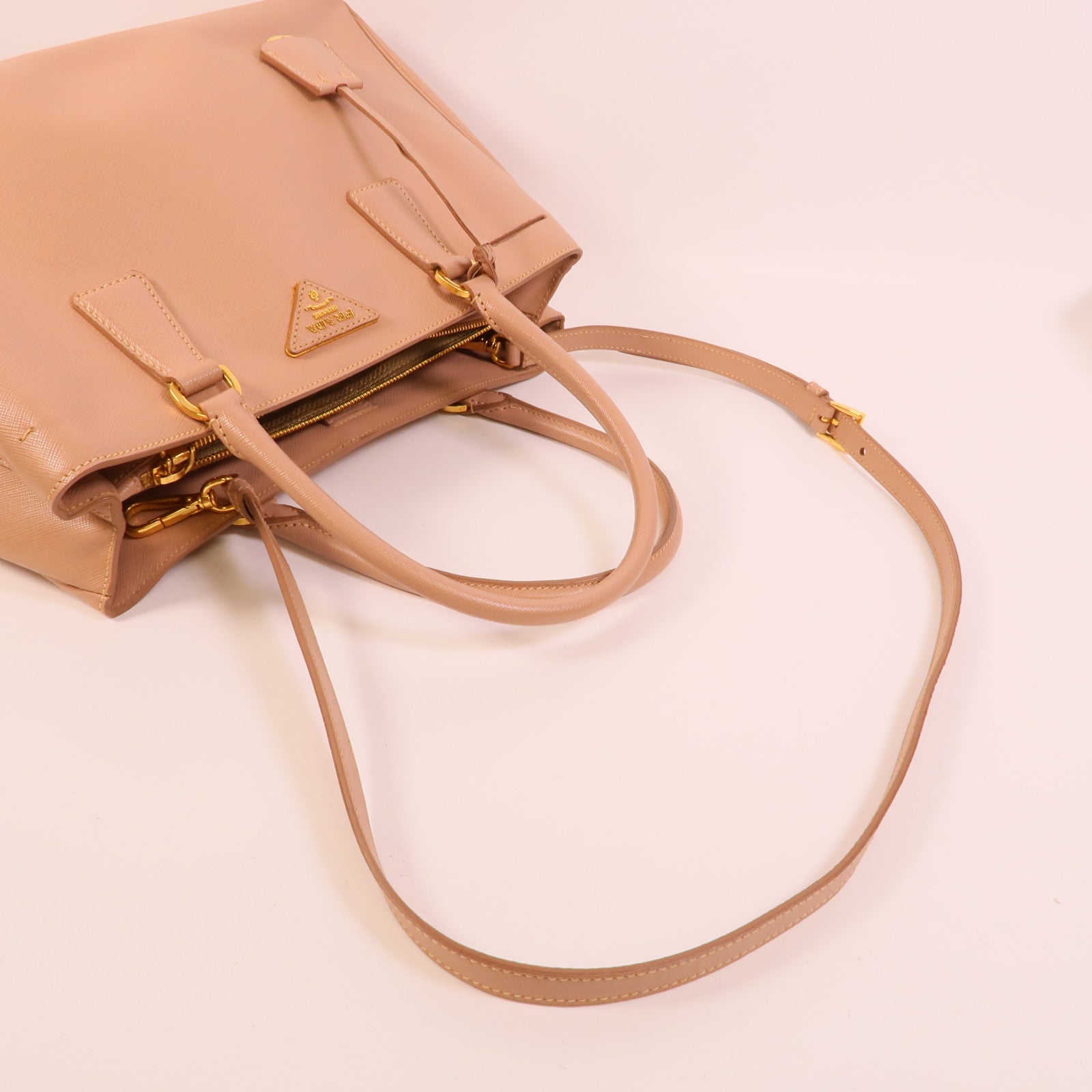 PRADA Saffiano皮革Galleria手挽肩背兩用袋