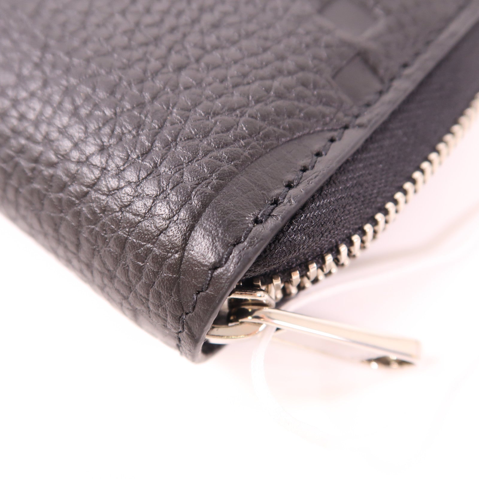 GUCCI 皮革Long Wallet銀扣長錢包