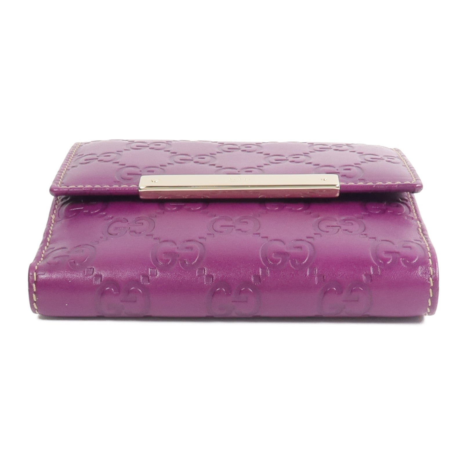 GUCCI 牛皮皮革Fold Wallet錢包