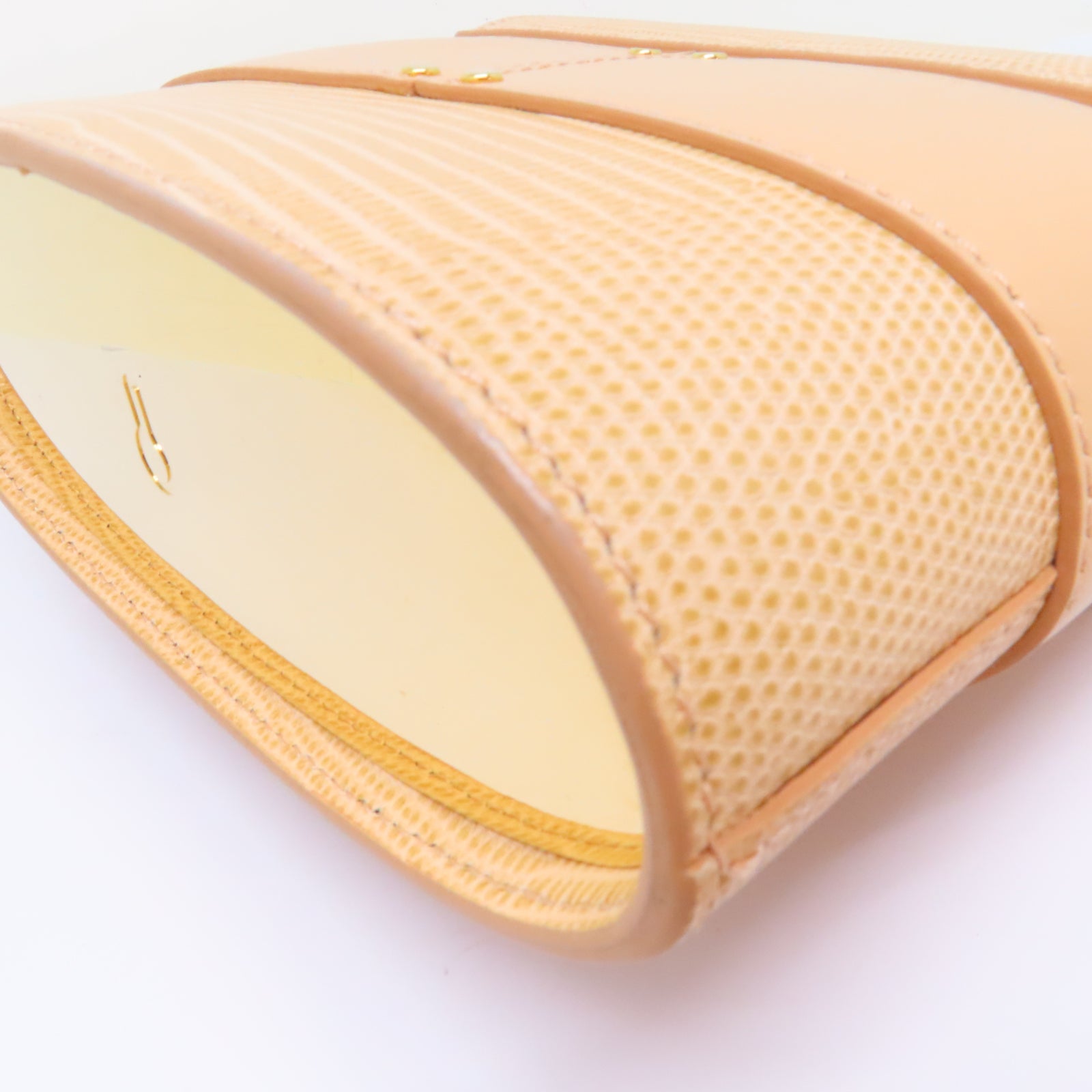 Chloe 【激減優惠】牛皮皮革Aby Lock金扣手挽鍊帶肩背兩用袋米色