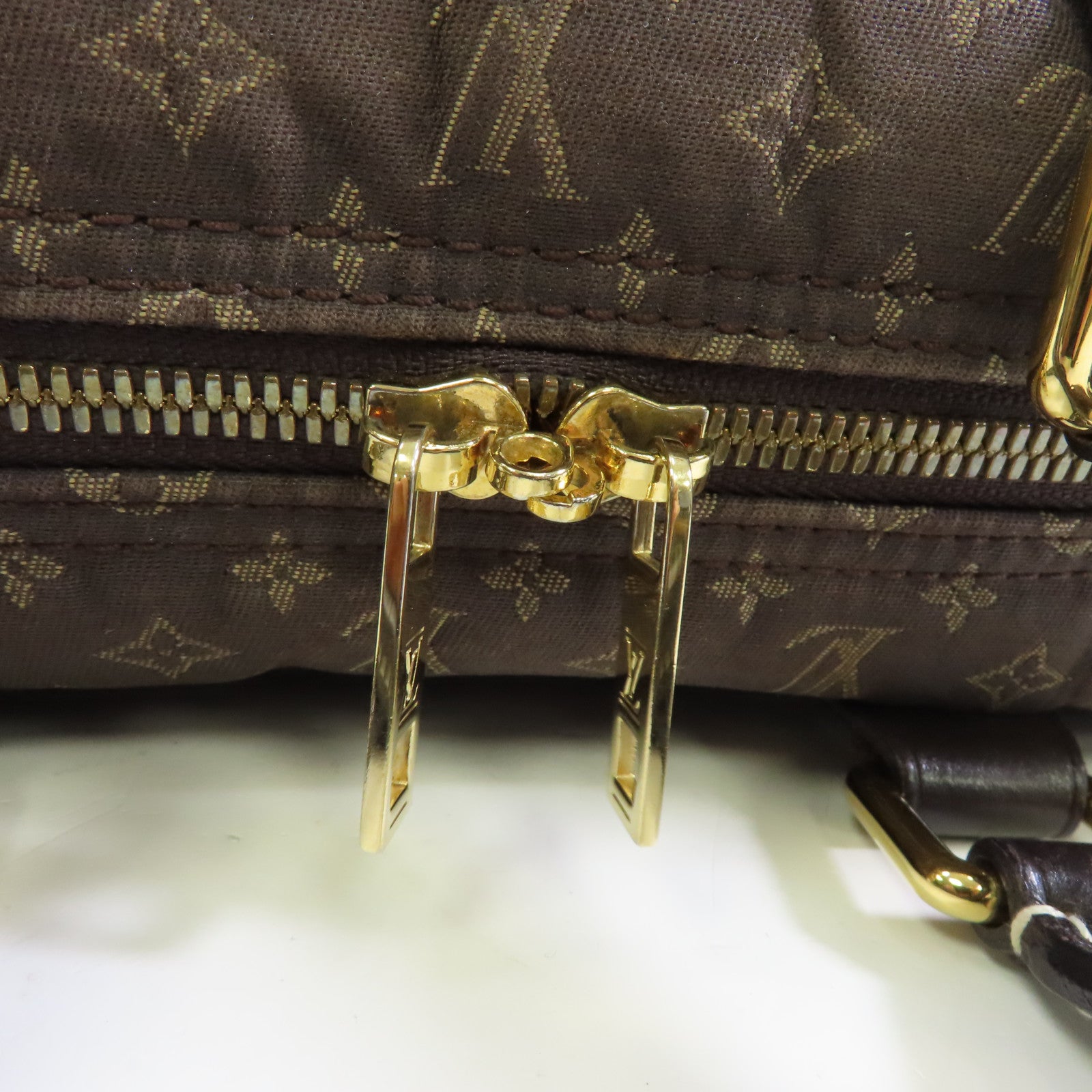 LOUIS VUITTON Monogram Idylle Speedy Bandouliere 30金扣手挽肩背兩用袋棕色