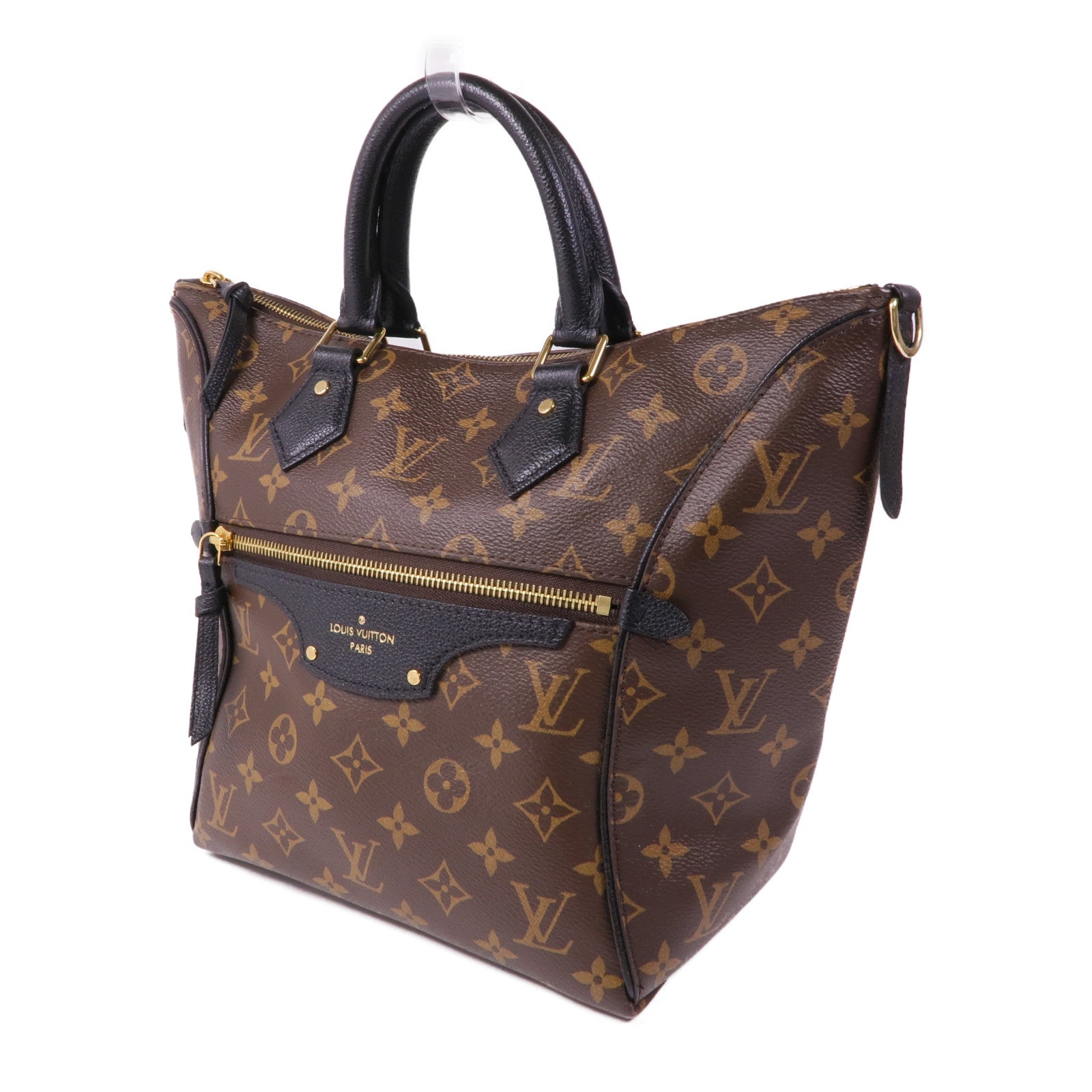 LOUIS VUITTON Monogram Tournelle PM金扣手挽肩背兩用袋