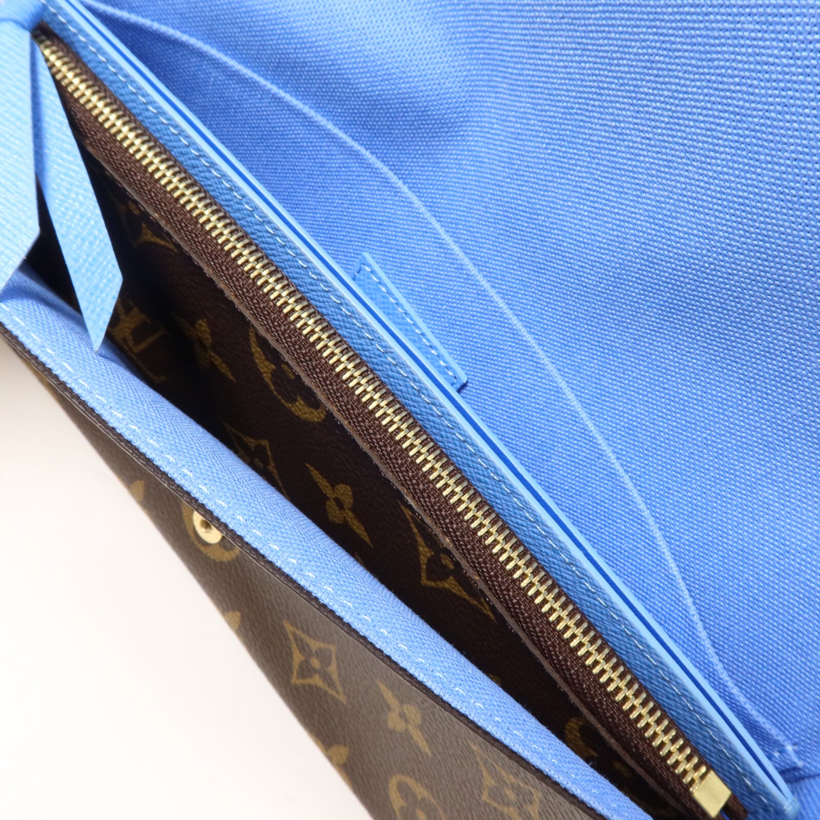 LOUIS VUITTON Monogram Pochette Felicie鏈帶肩背袋