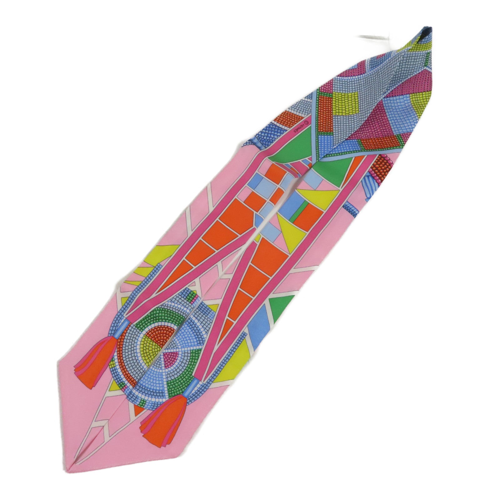 HERMES 絲質Twilly絲巾