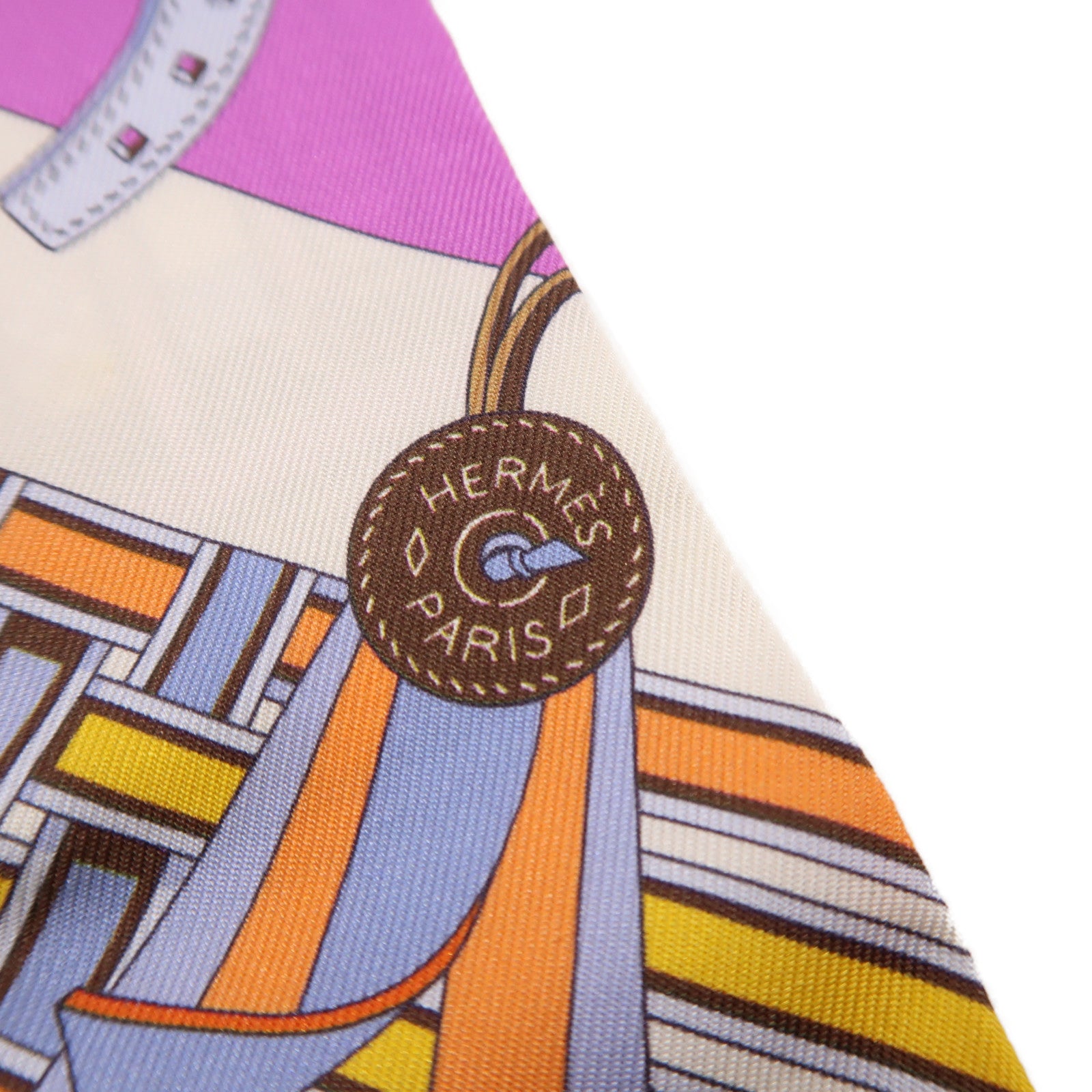 HERMES 絲質Twilly絲巾