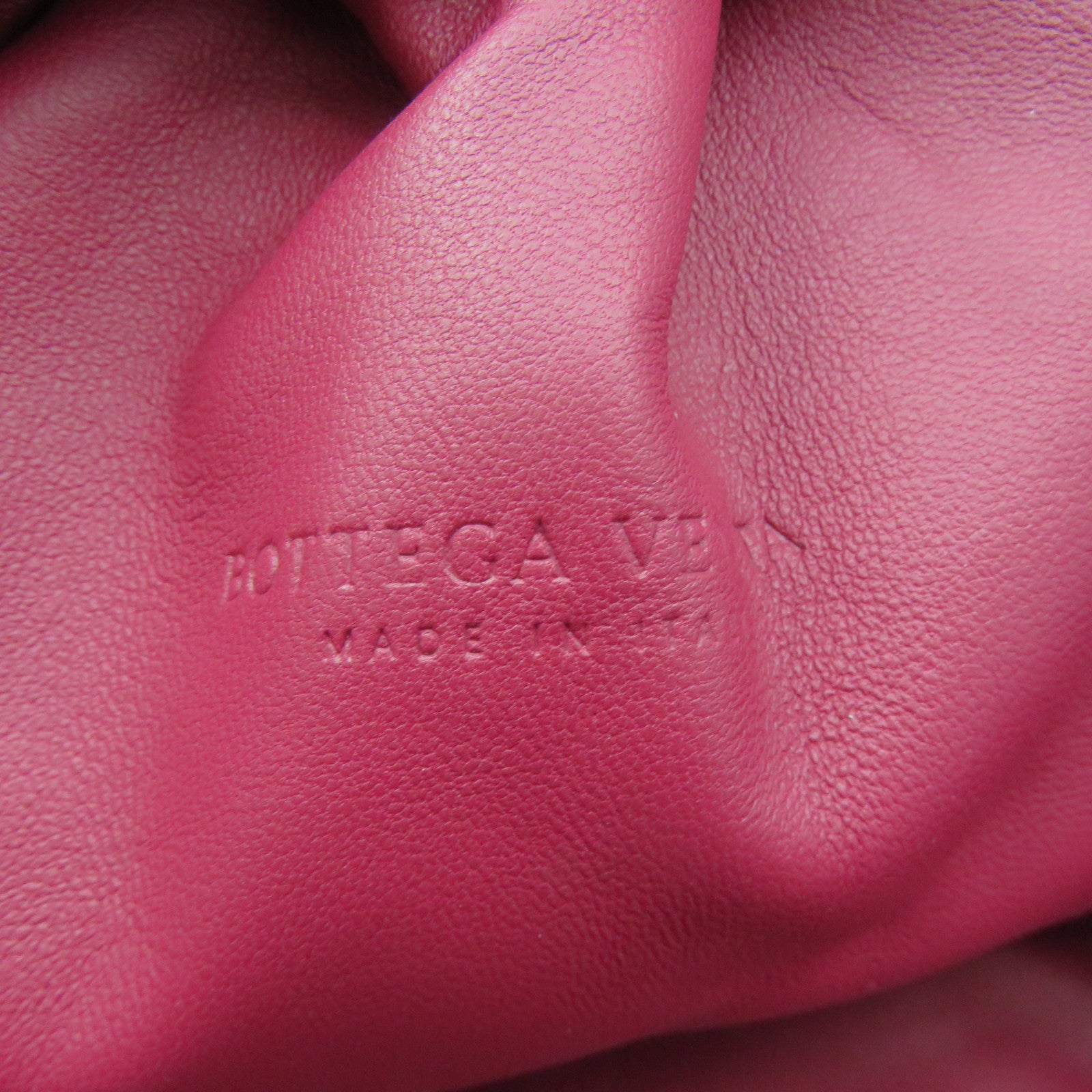 BOTTEGA VENETA 【清倉大減價】織紋皮革Clutch Bag手拿包酒紅色