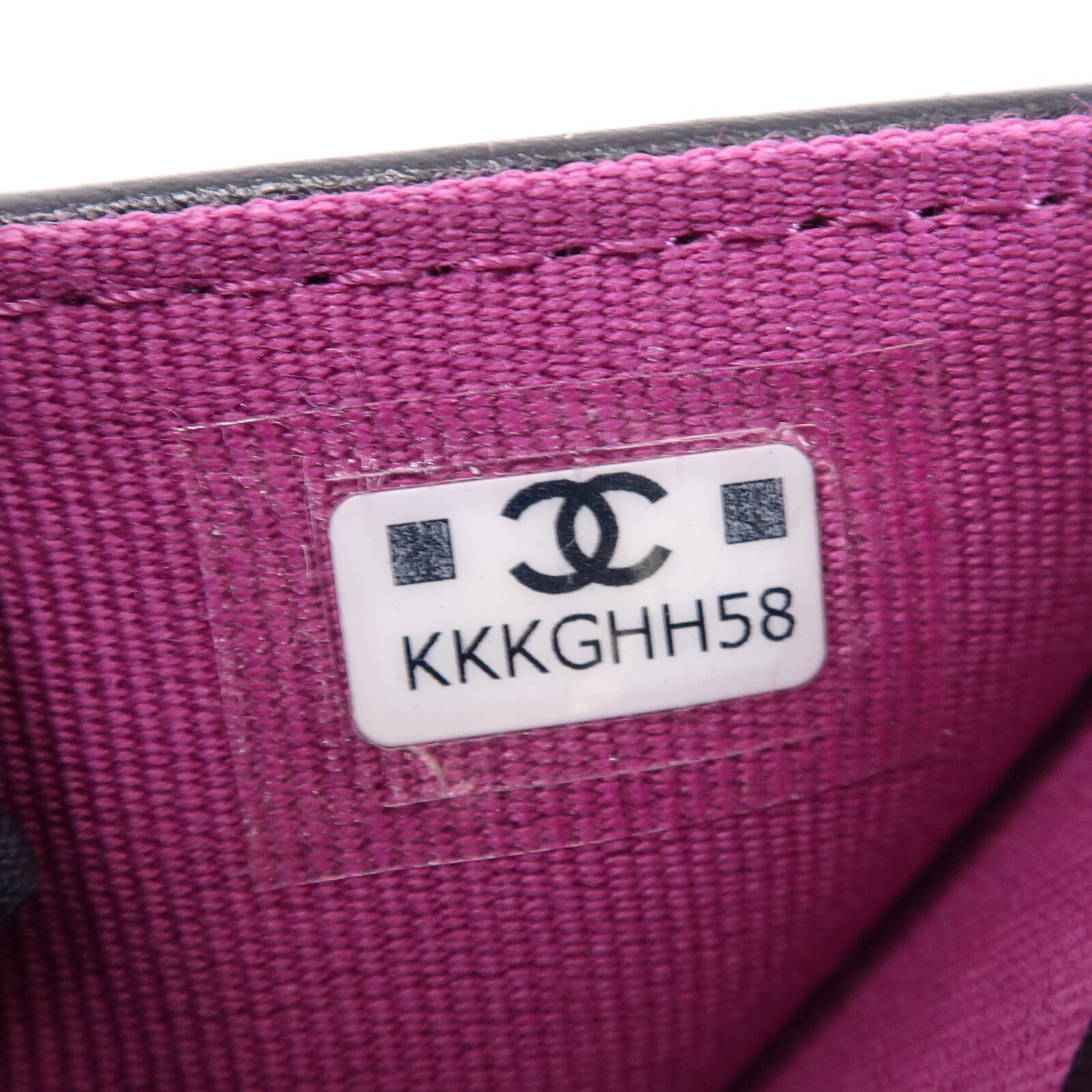 CHANEL 牛皮皮革Wallet金扣錢包