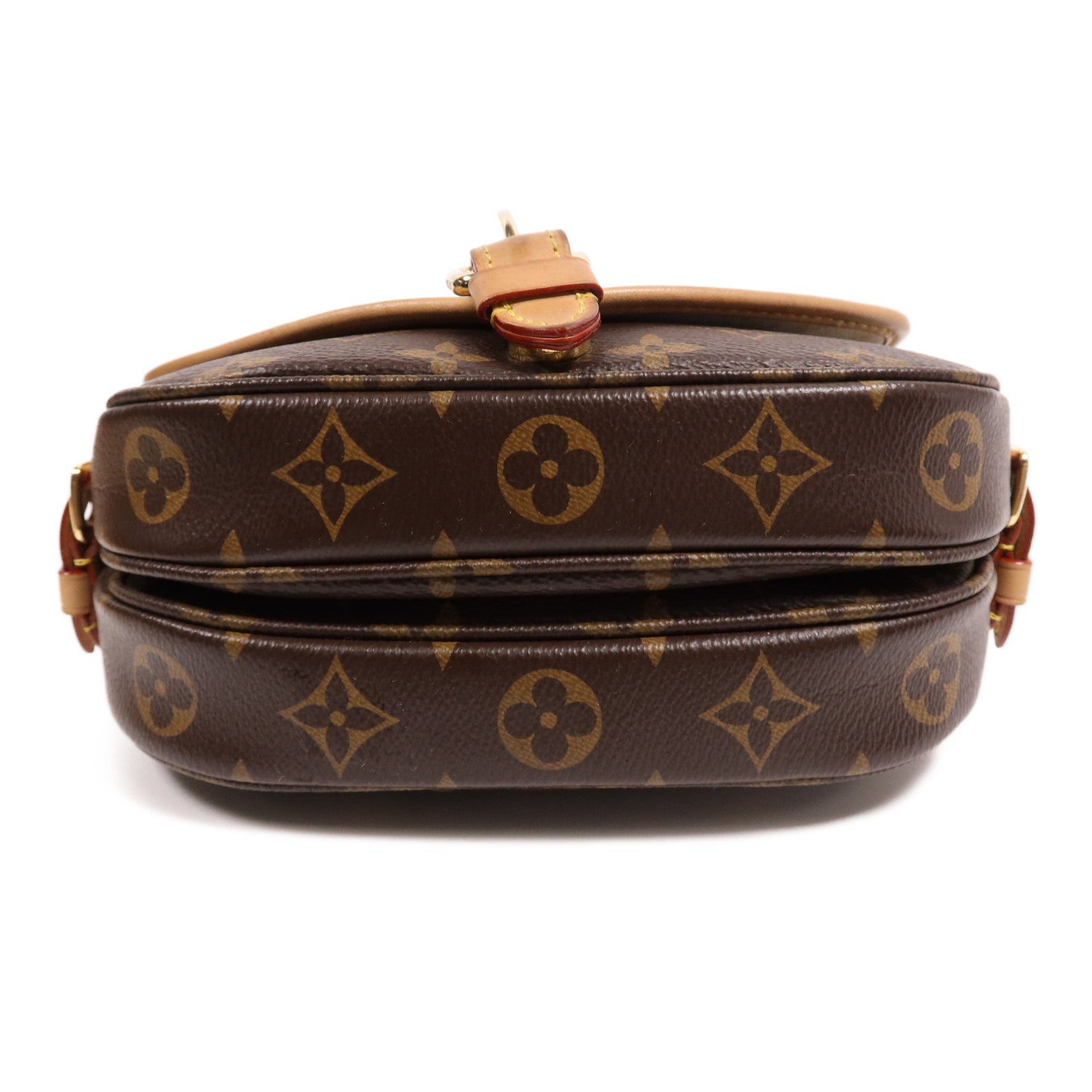 LOUIS VUITTON Monogram Saumur BB金扣手挽肩背兩用袋