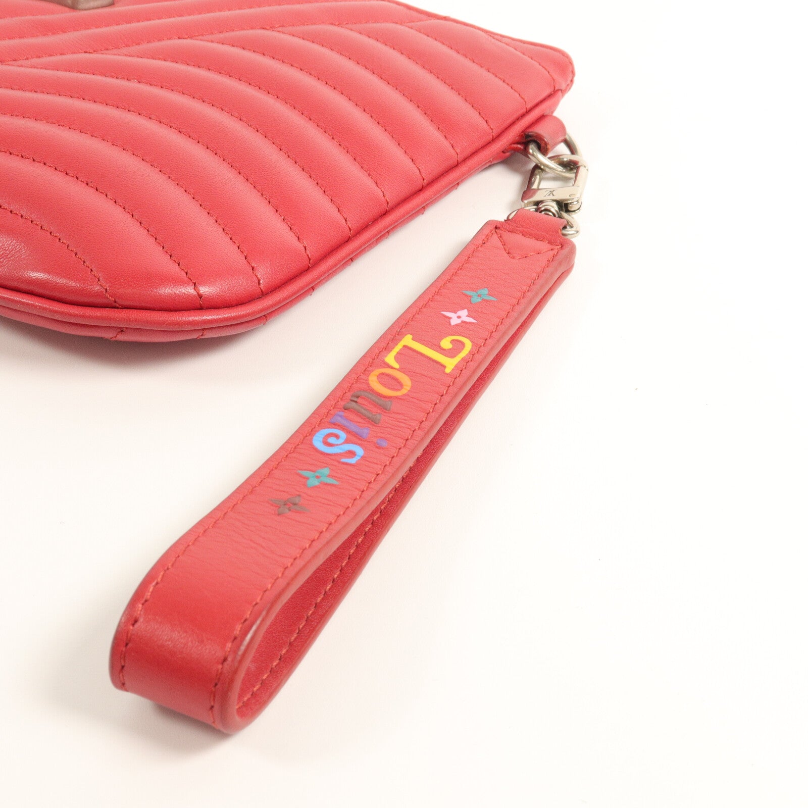 LOUIS VUITTON 牛皮皮革New Wave Clutch手拿包