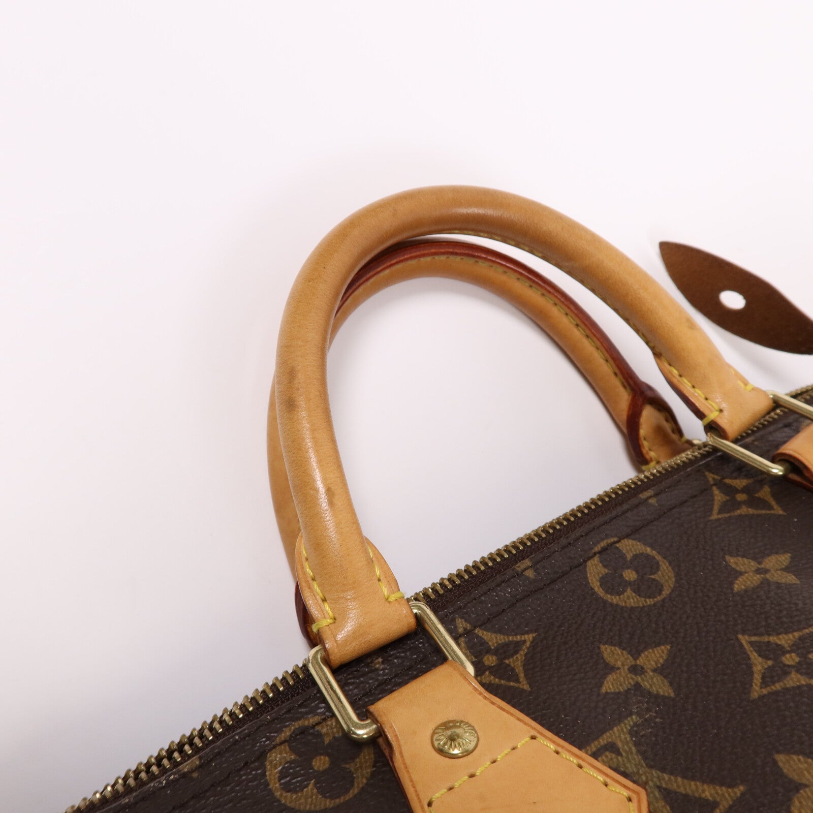 LOUIS VUITTON Monogram Speedy 30金扣手挽袋