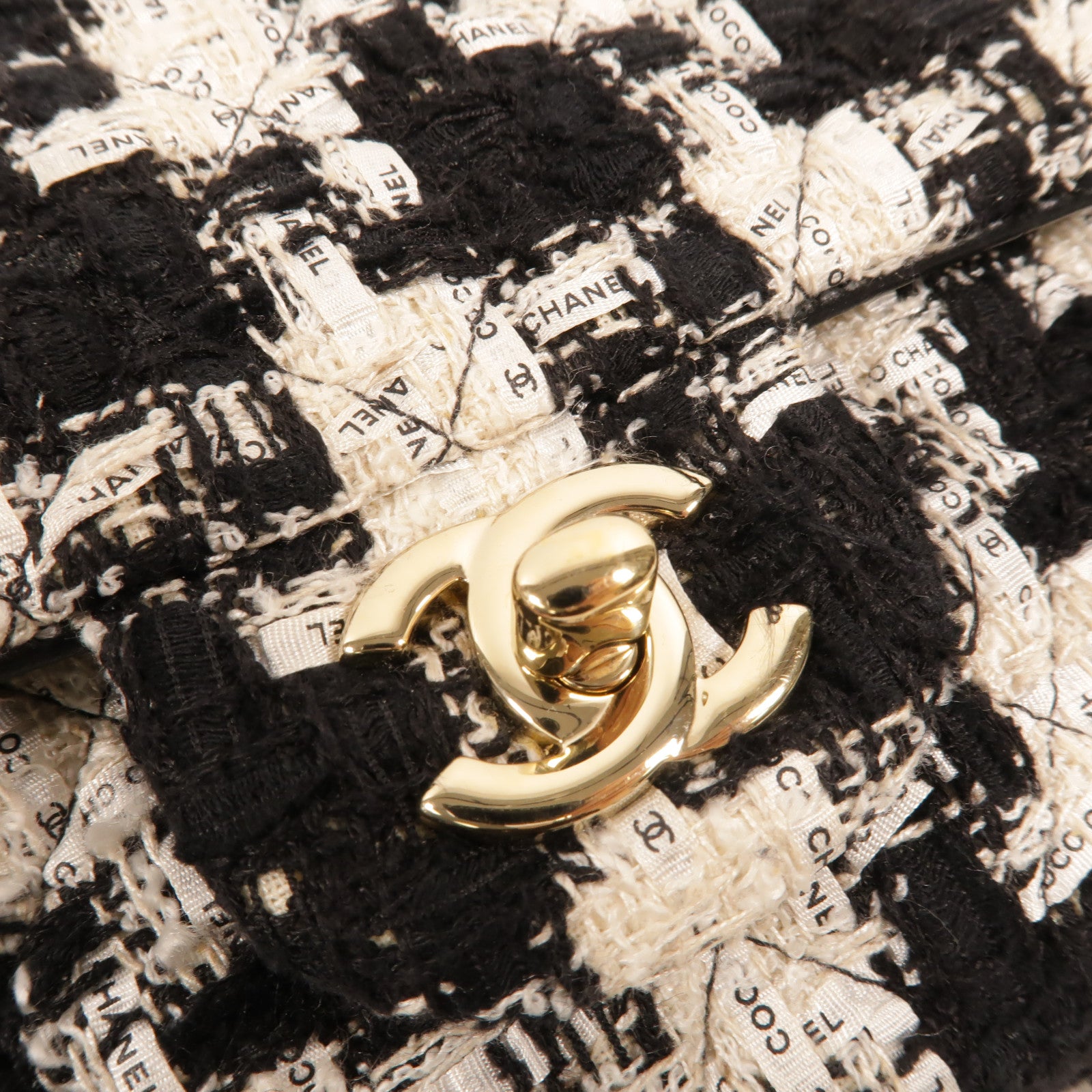 CHANEL Tweed Classic 25鏈帶肩背袋