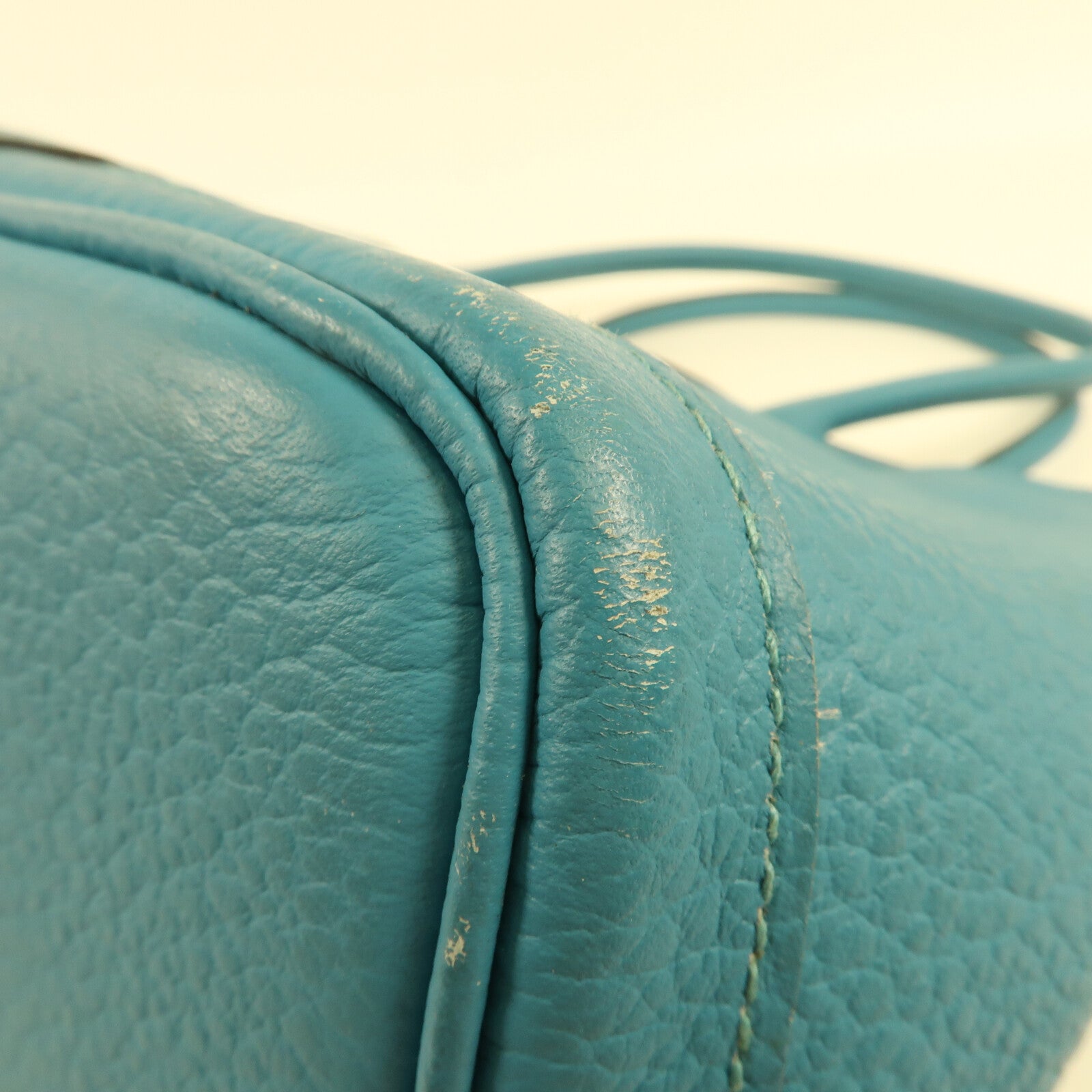 HERMES Country皮革Garden Party PM銀扣肩背袋Zanzibar