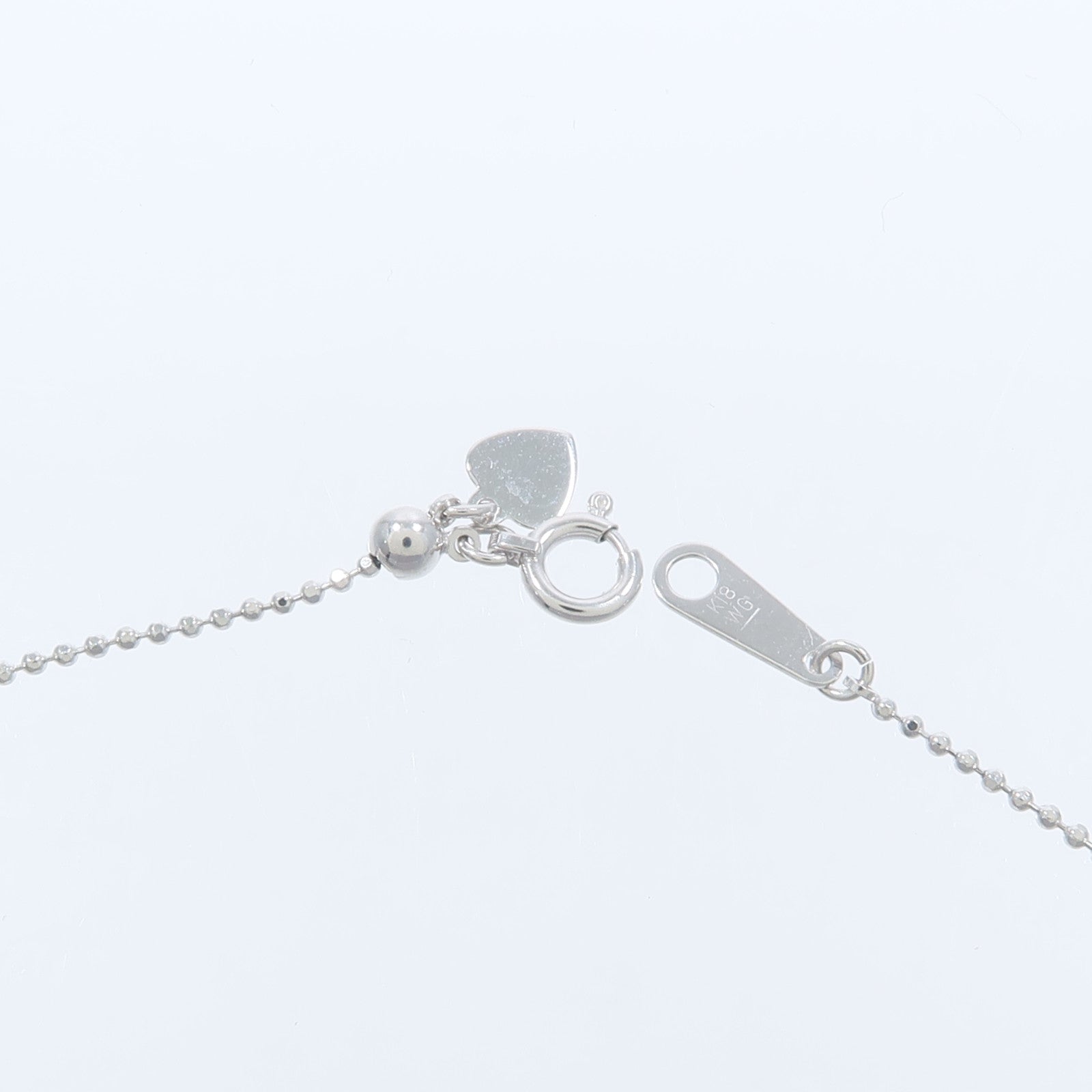 JEWELRY 18K白金Opal Diamond Necklace蛋白石/鑽石項鍊