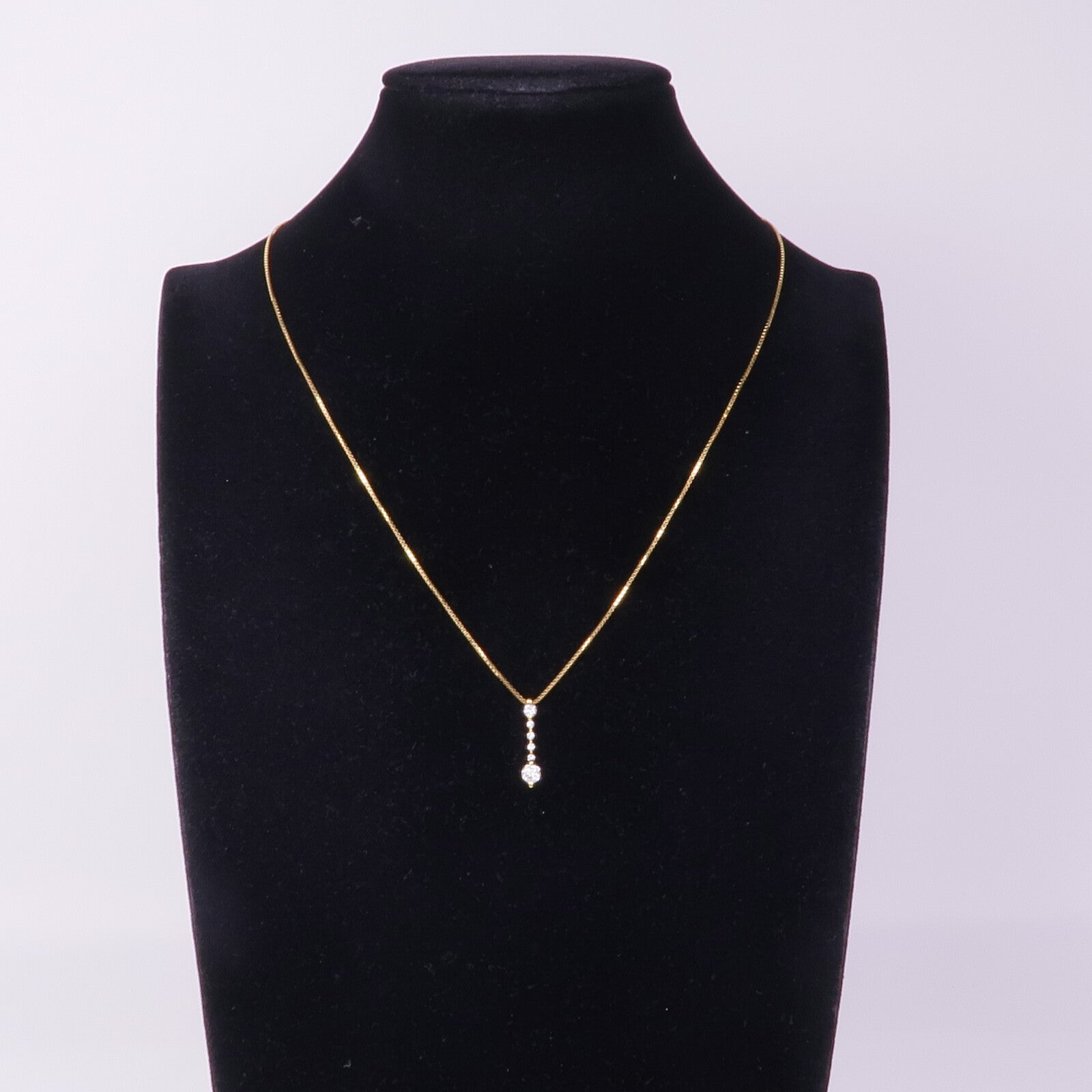JEWELRY 【激減優惠】18K黃金Diamond Necklace鑽石項鍊