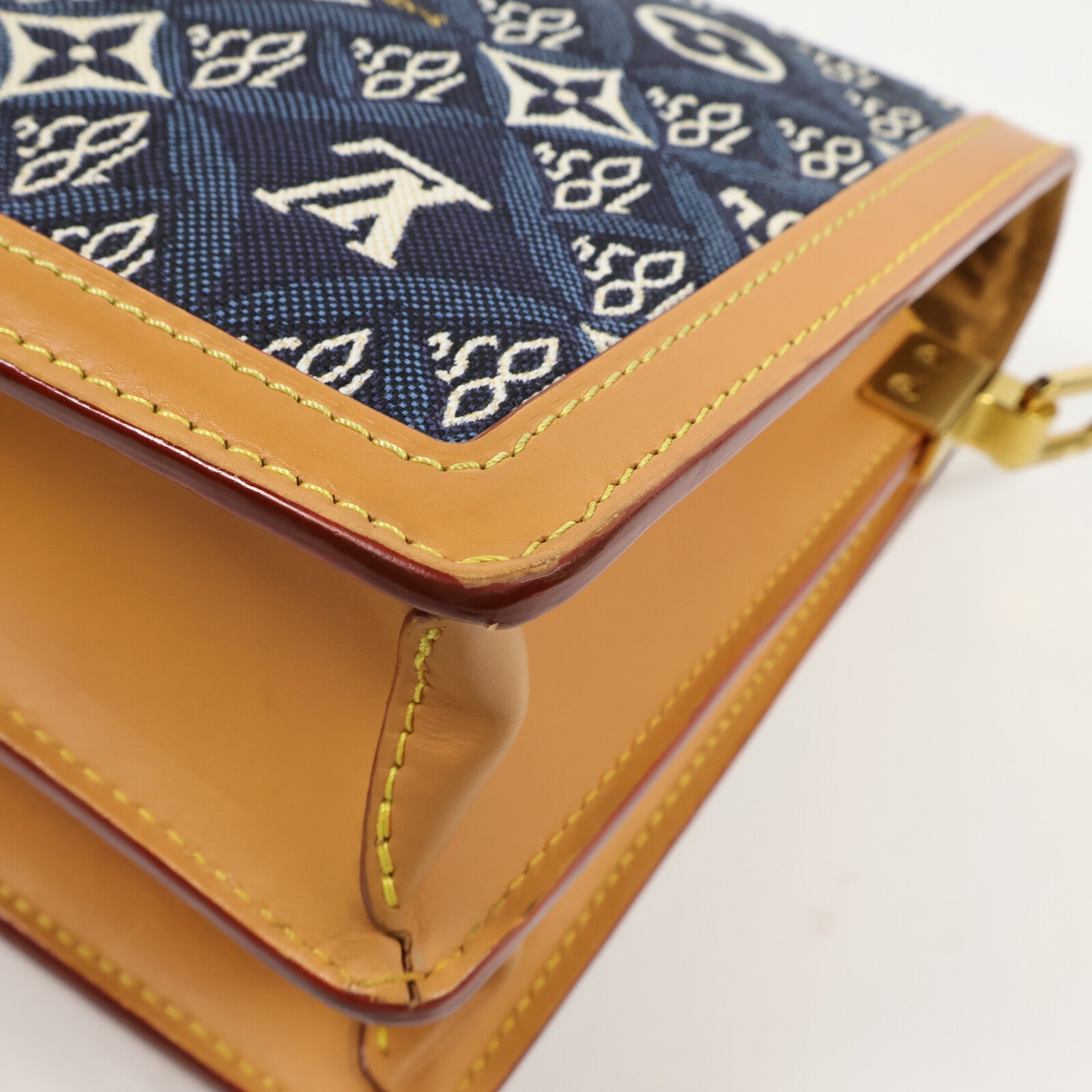 LOUIS VUITTON Monogram Jacquard Since 1854 Dauphine MM肩背袋