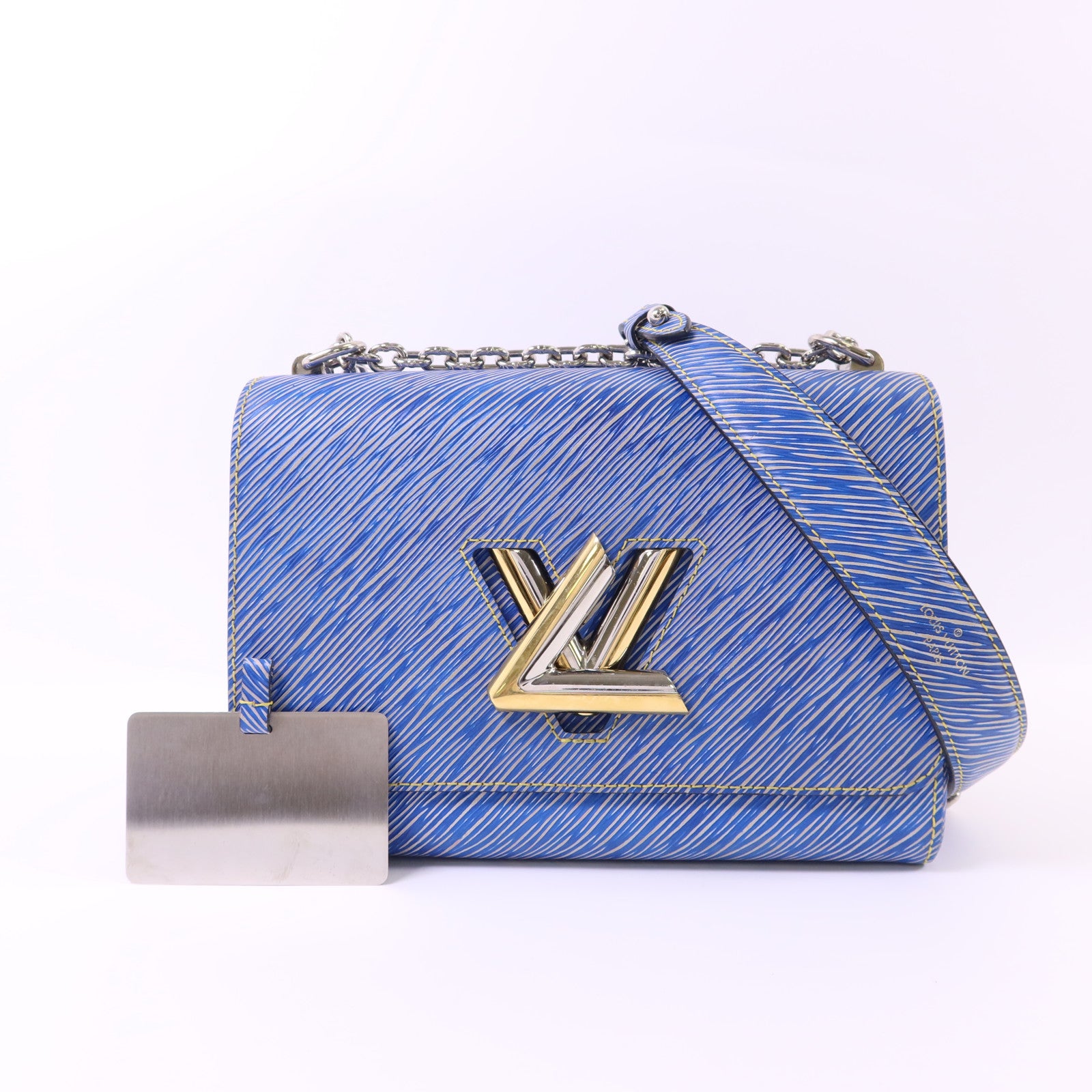 LOUIS VUITTON Epi Twist MM銀扣肩背袋