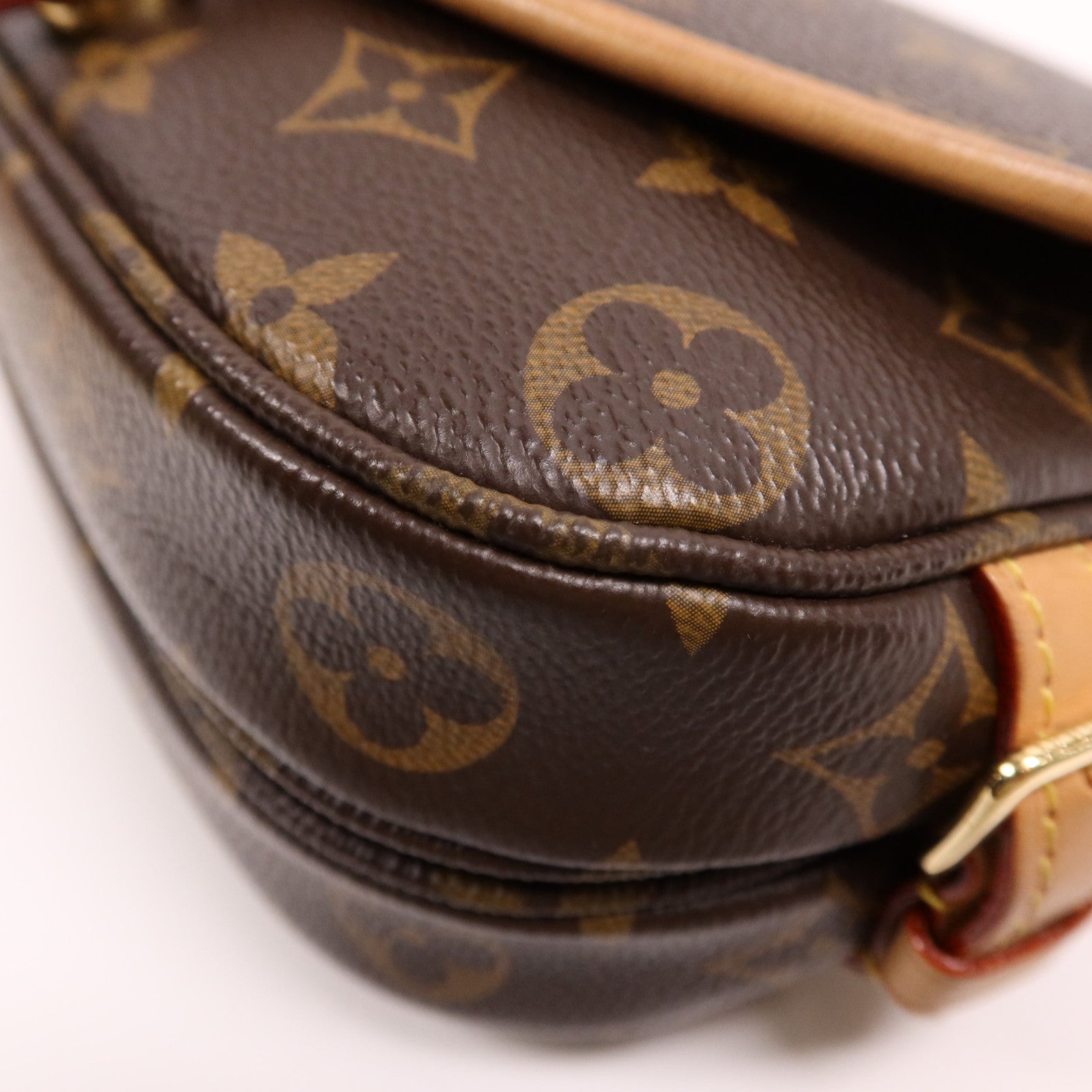 LOUIS VUITTON Monogram Saumur BB金扣手挽肩背兩用袋