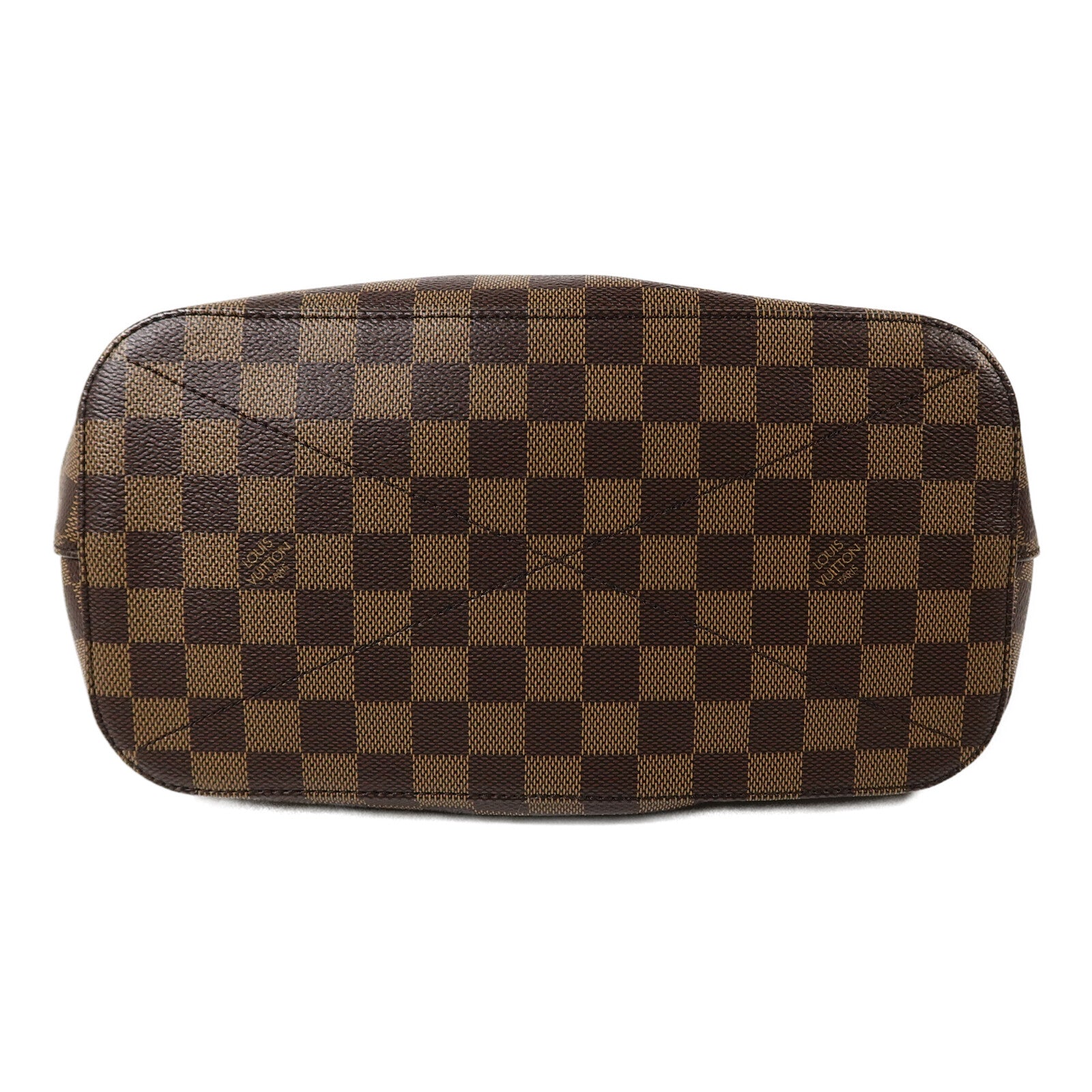 LOUIS VUITTON Damier Ebene Siena MM手挽肩背兩用袋