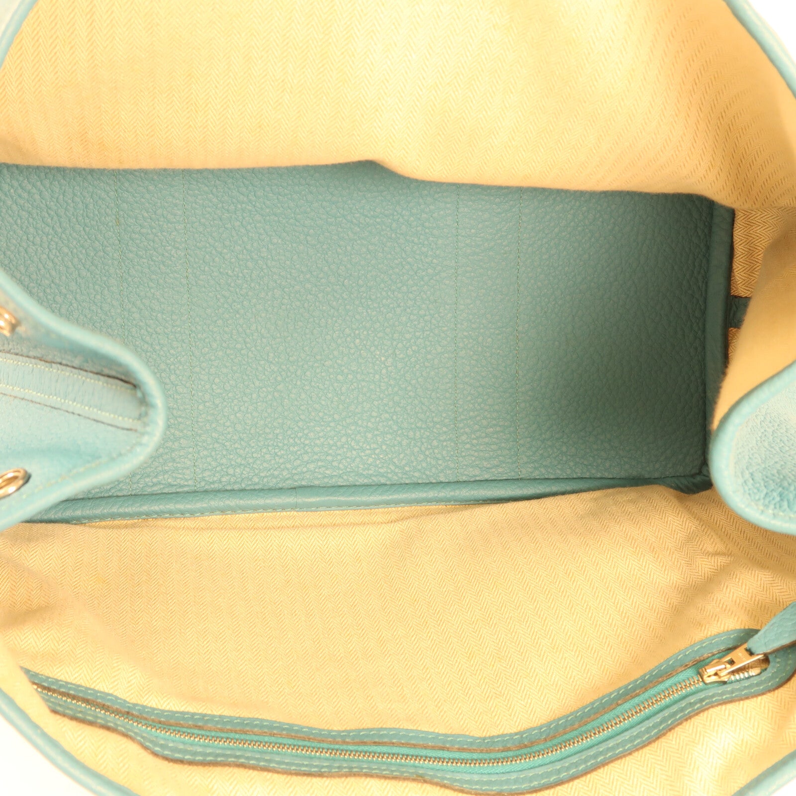 HERMES Country皮革Garden Party PM銀扣肩背袋Zanzibar