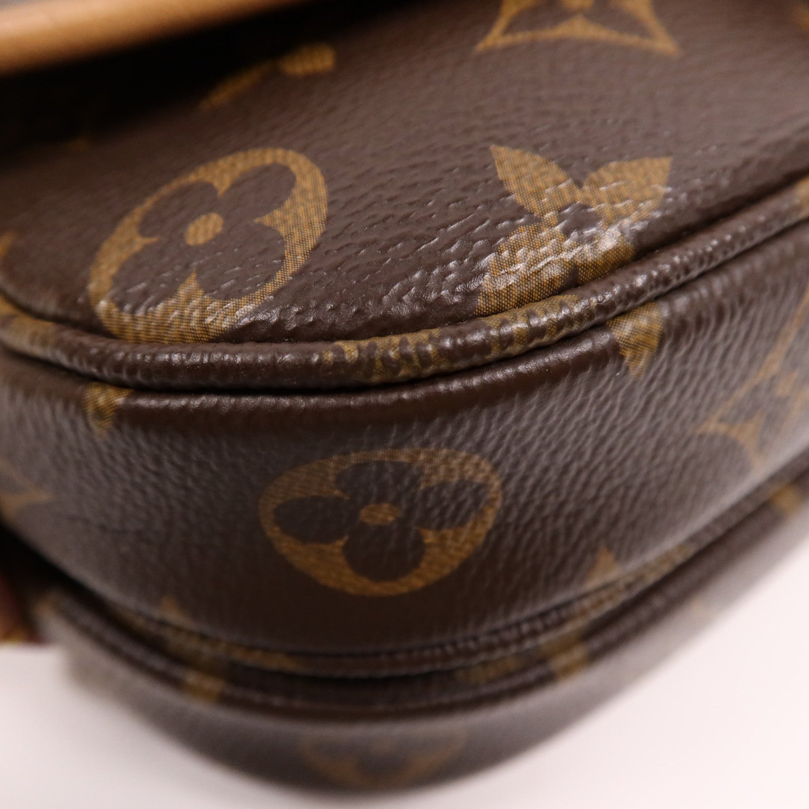LOUIS VUITTON Monogram Saumur BB金扣手挽肩背兩用袋