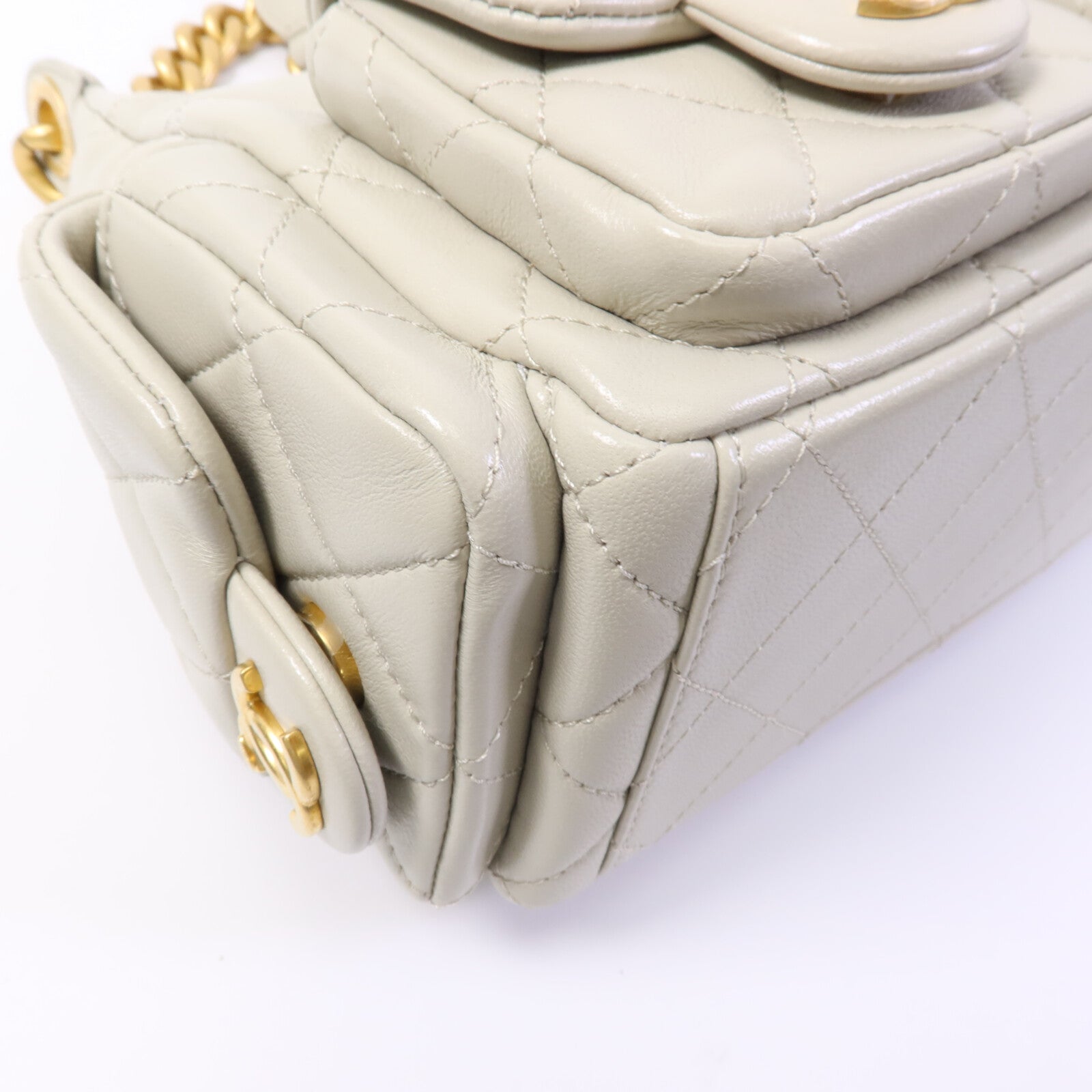 CHANEL 牛皮皮革Chanel 25 Small肩背袋