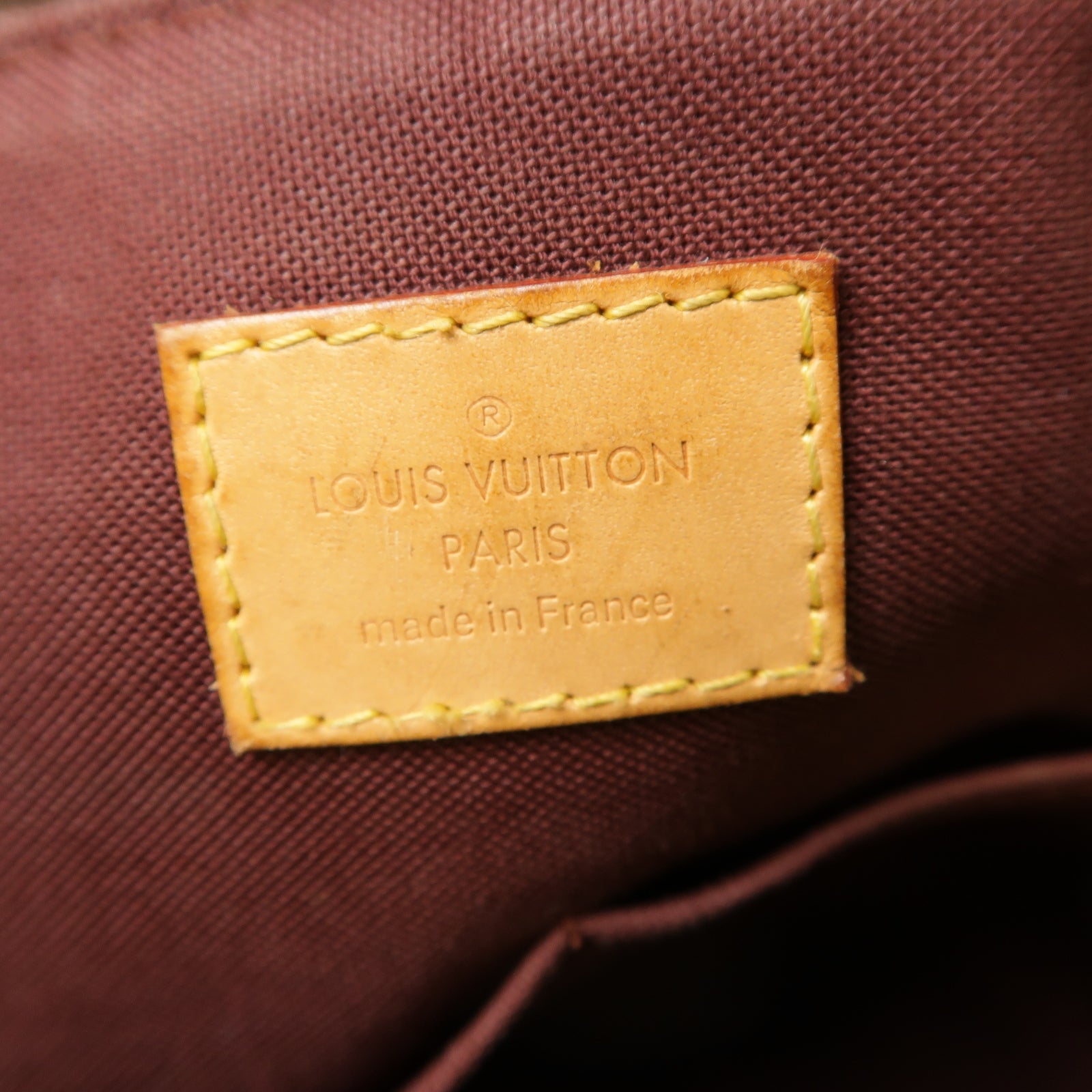 LOUIS VUITTON 【激減優惠】Monogram Rivoli MM金扣手挽肩背兩用袋棕色